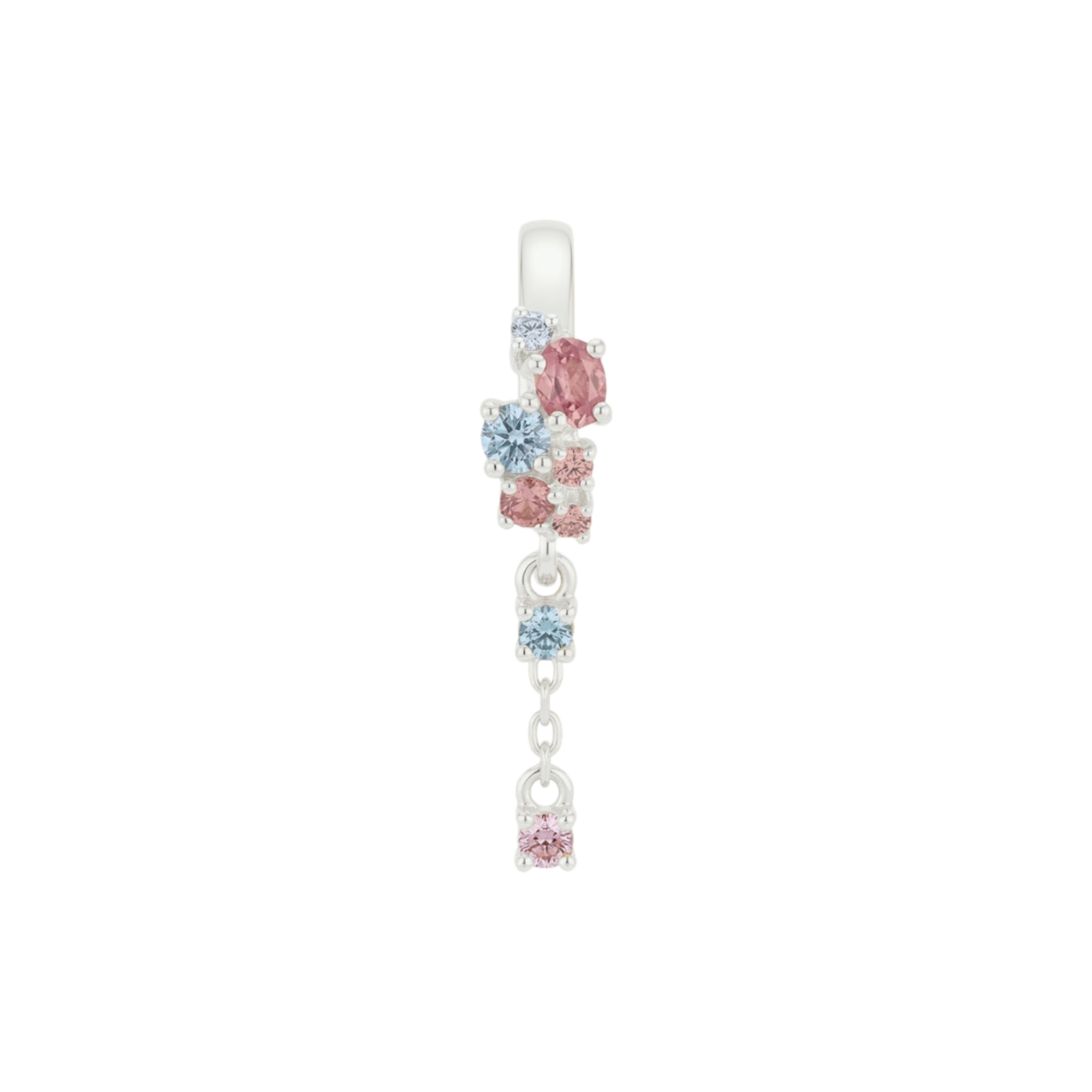 Orecchino Amabile | Hoop Pink Lagoon