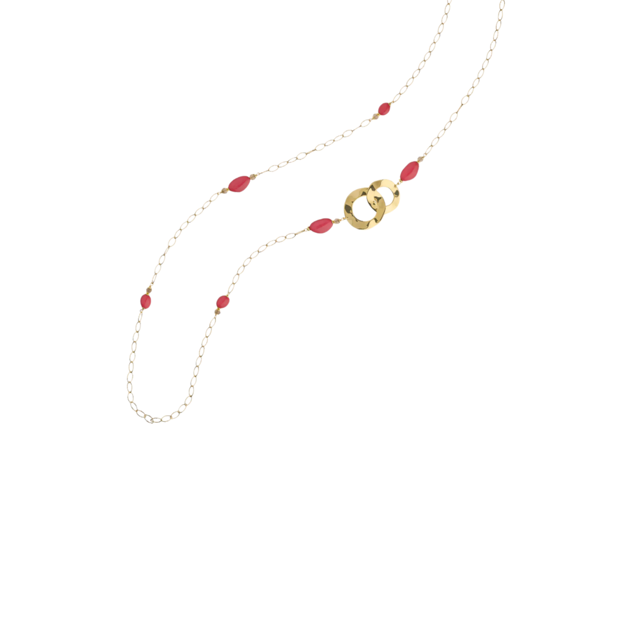 ROSSOPREZIOSO Collana Rosso Prezioso | Whirl con argento