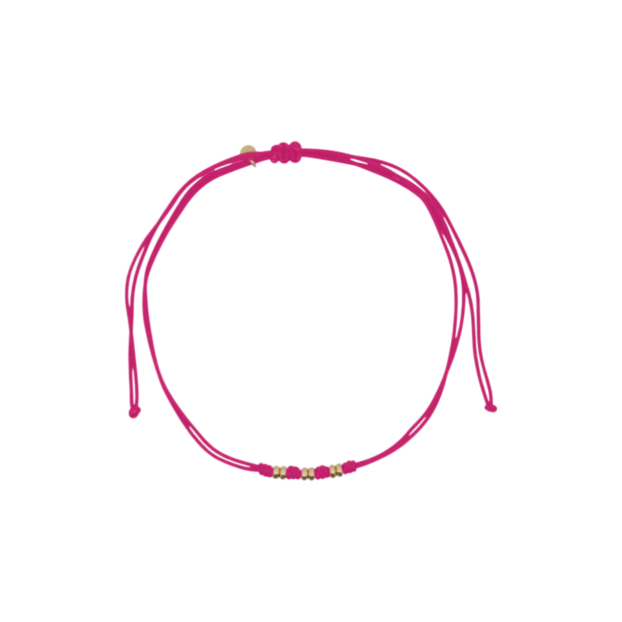 Collana Rue des Mille | Girocollo Soft Cord Rondelle · Charm Bar