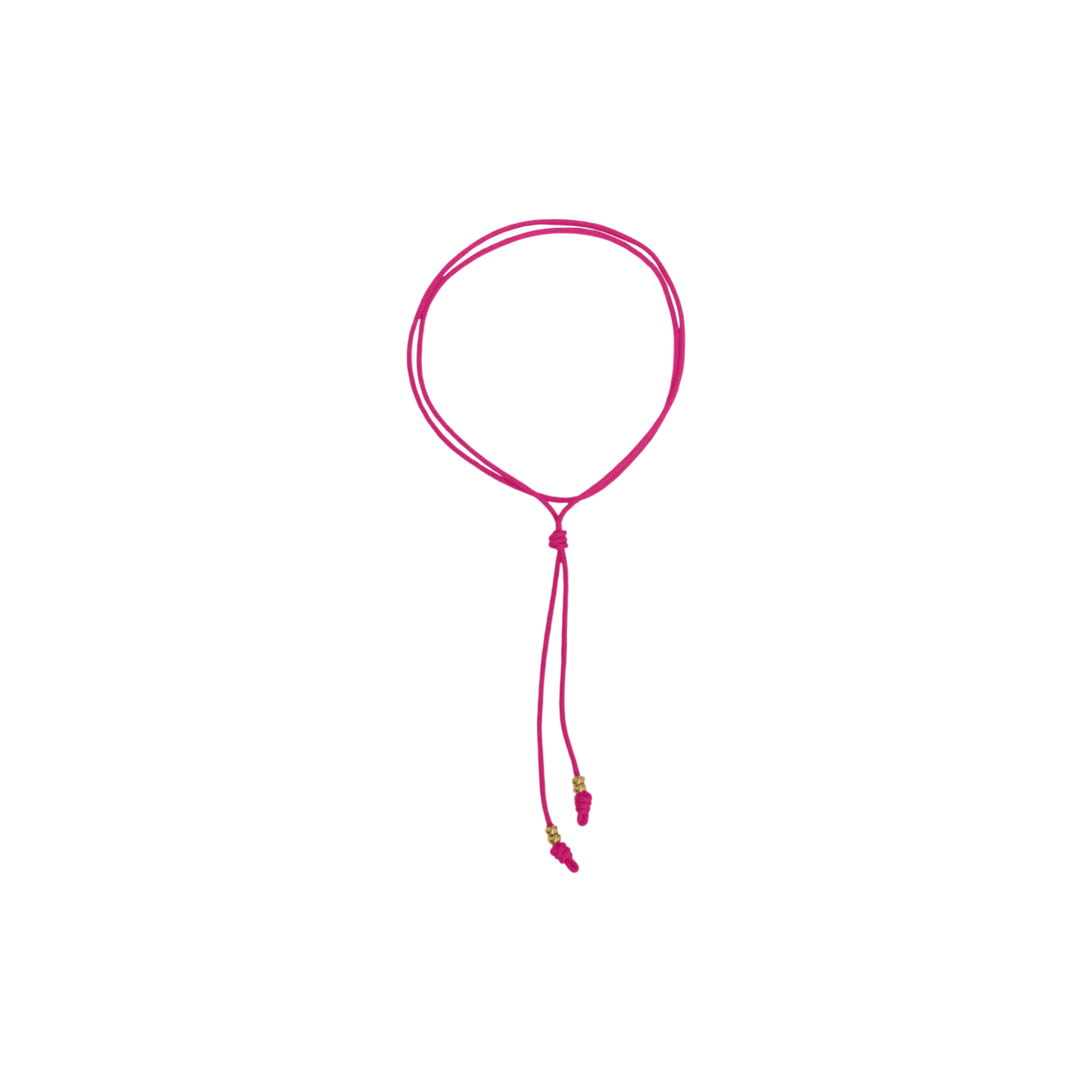 Collana Rue des Mille | Soft Cord Cravatta · Charm Bar