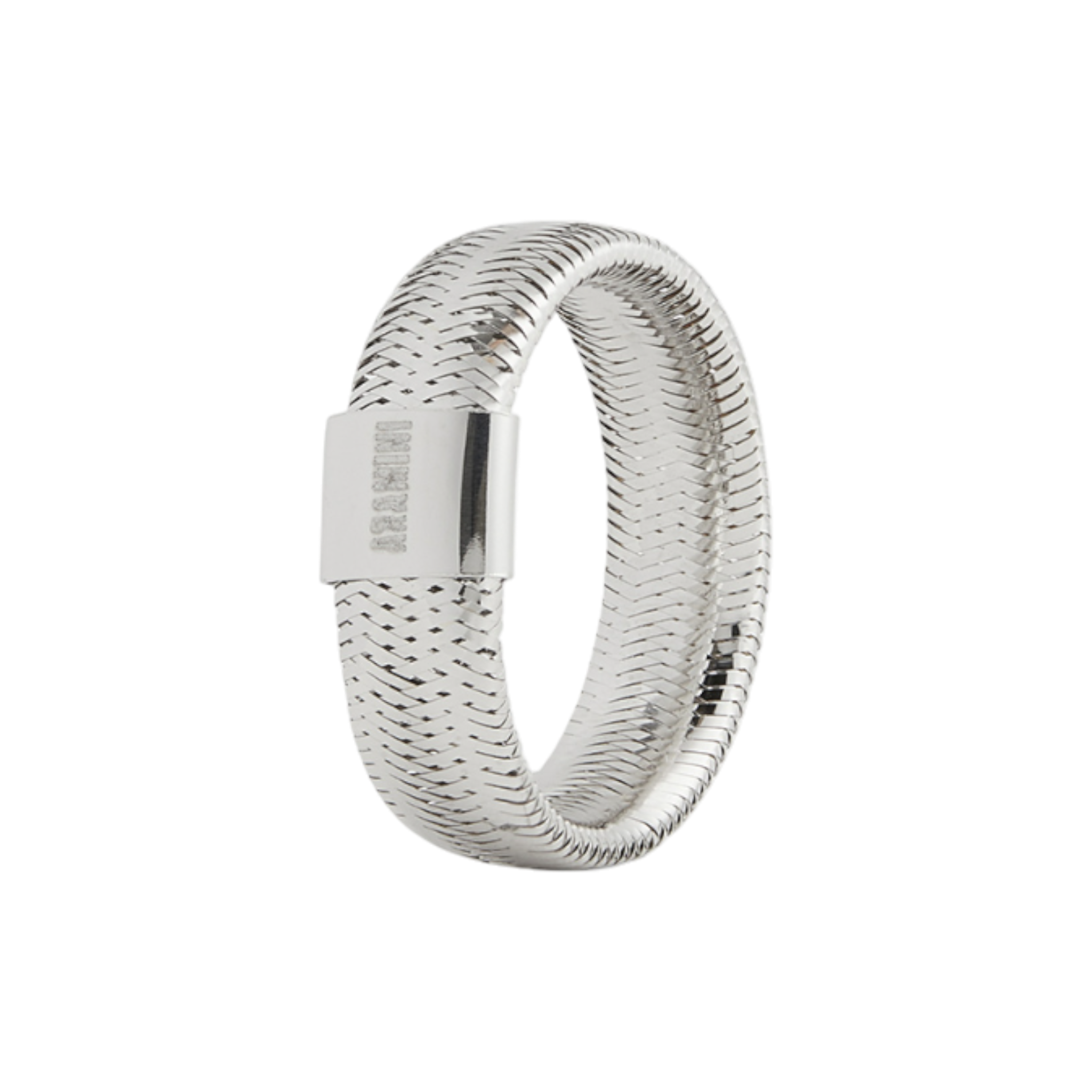 ARAMINI Anello Aramini | Ribbon Ring Bianco con oro misura Medium