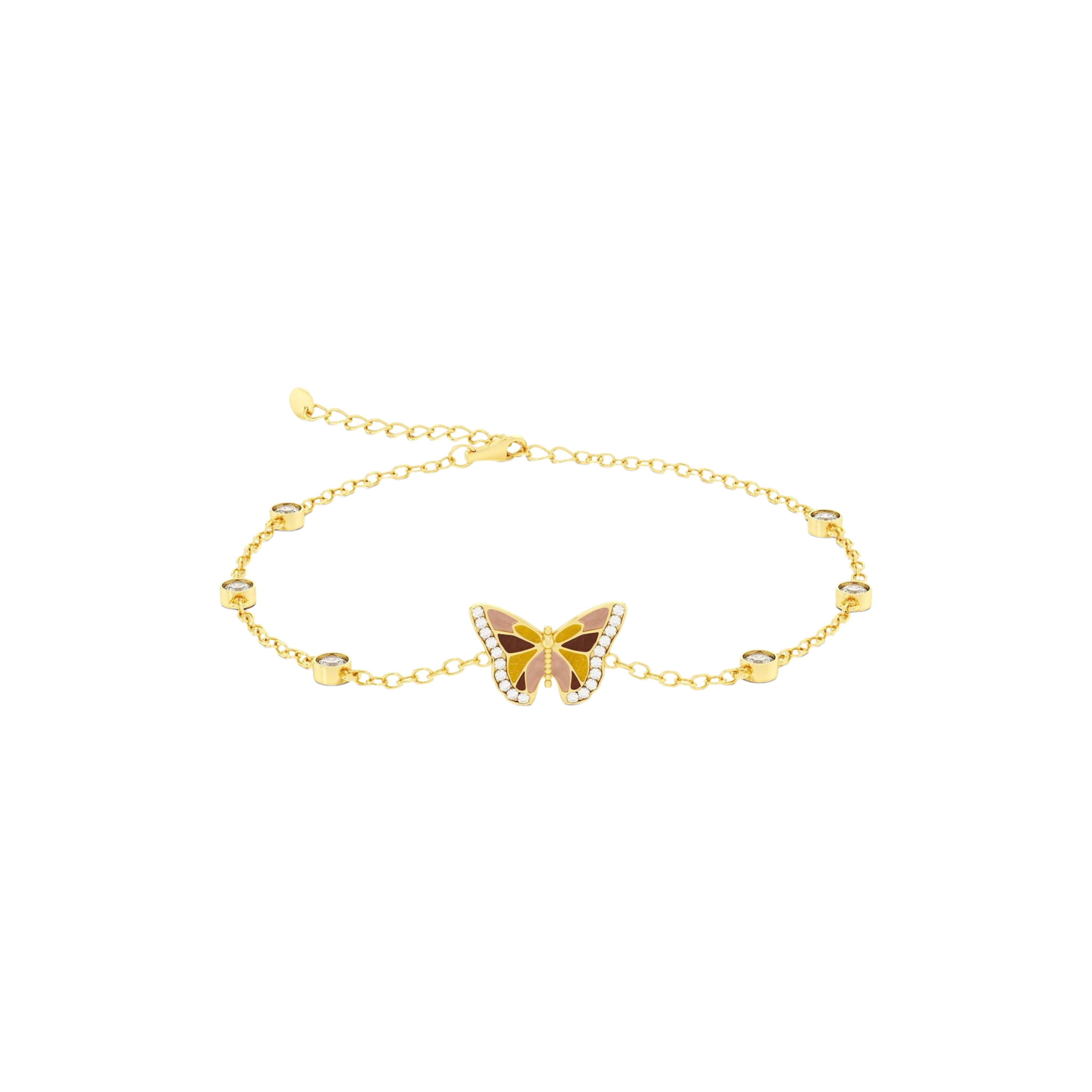 AMABILE Bracciale Amabile | Farfalla in Placcato Oro