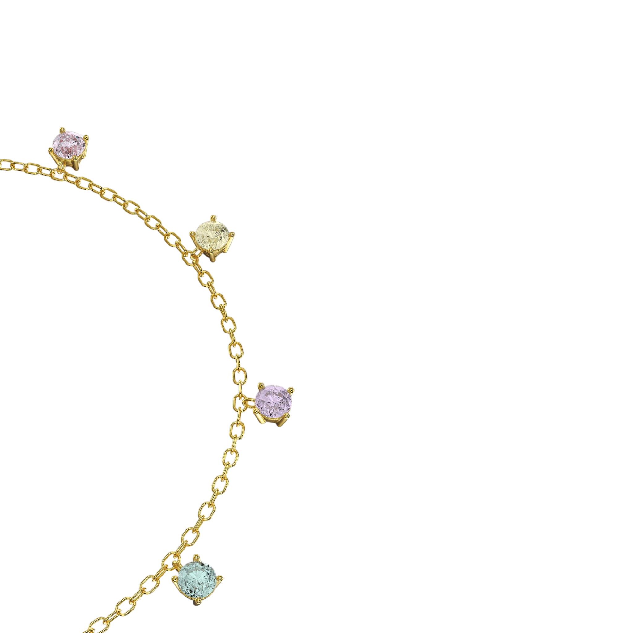 AMABILE Bracciale Amabile | Zirconia in Placcato Oro con Pastello