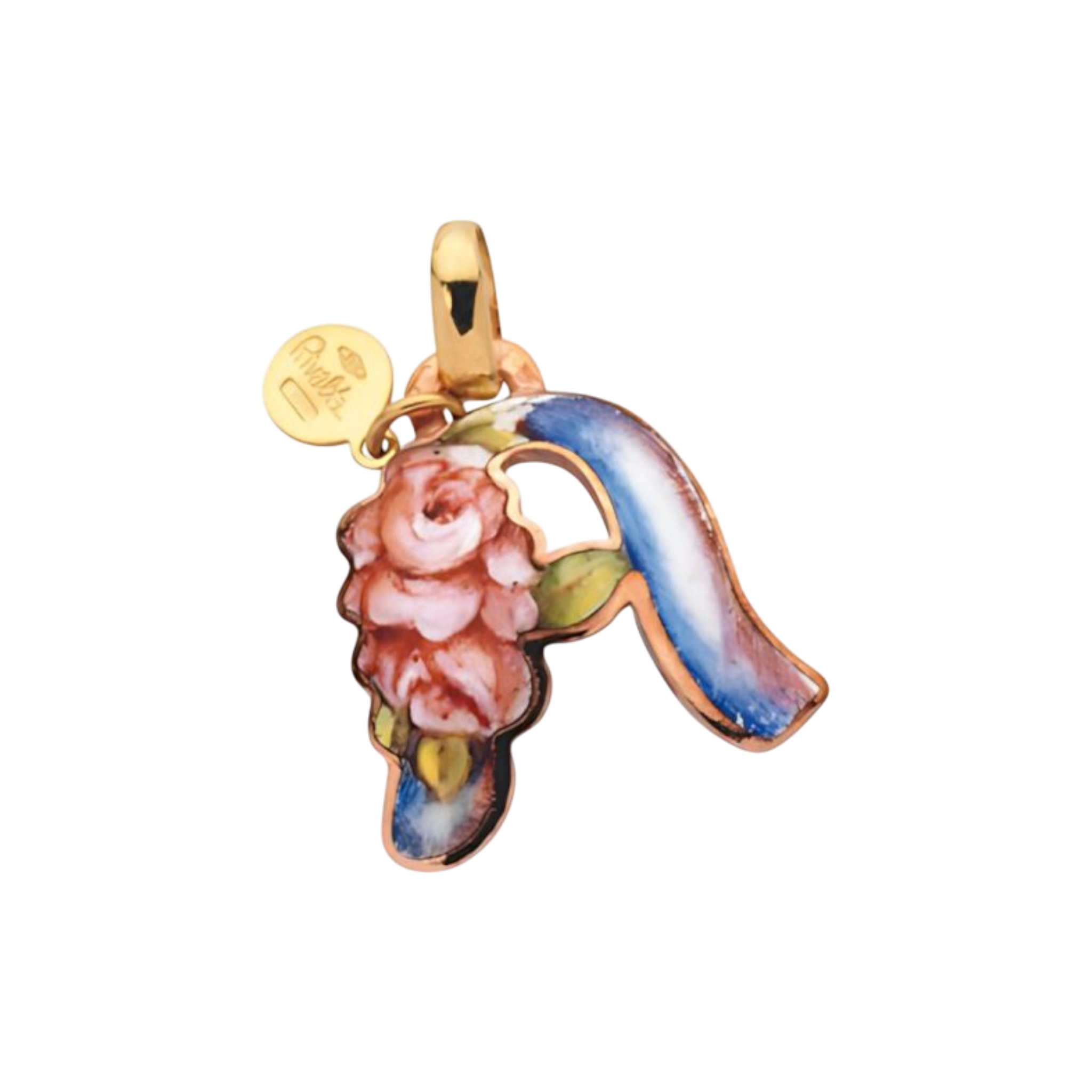 GABRIELLA RIVALTA Iniziale Lettera A in Dipinto a mano