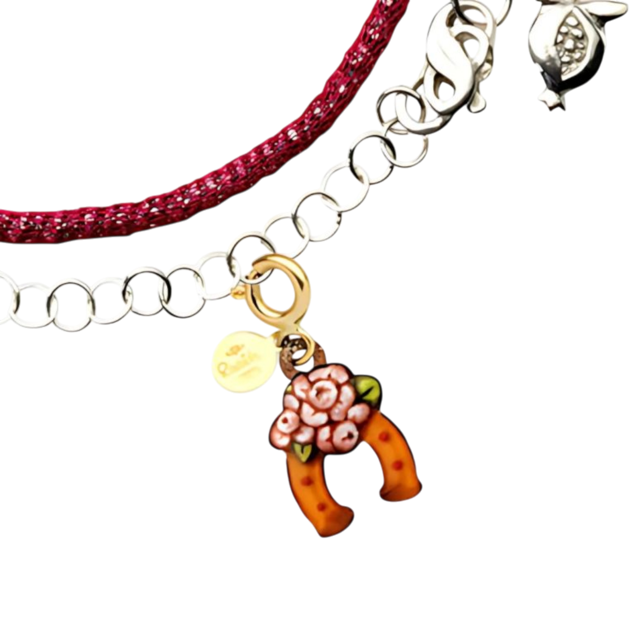 GABRIELLA RIVALTA Ferro Di Cavallo in Dipinto a mano