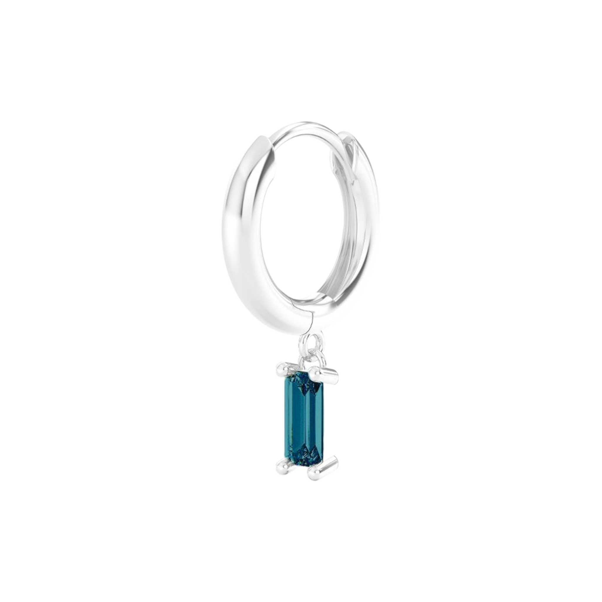 Orecchino Amabile | Hoop Baguette