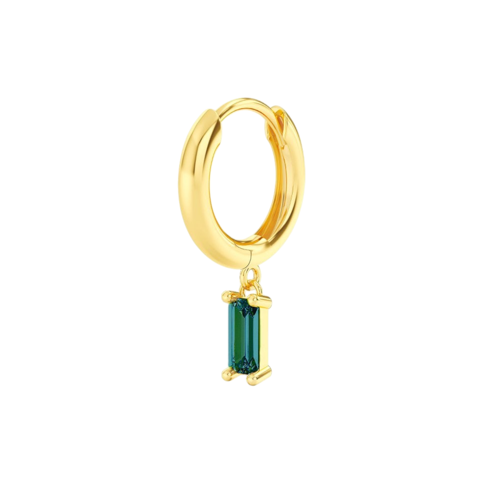 Orecchino Amabile | Hoop Baguette