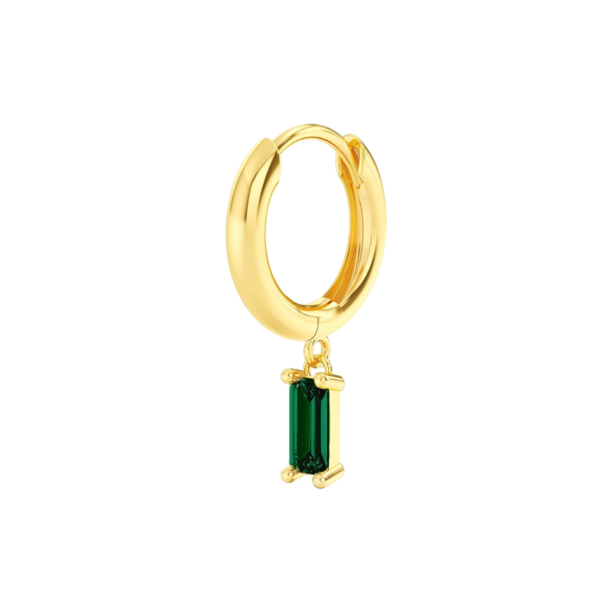 Orecchino Amabile | Hoop Baguette