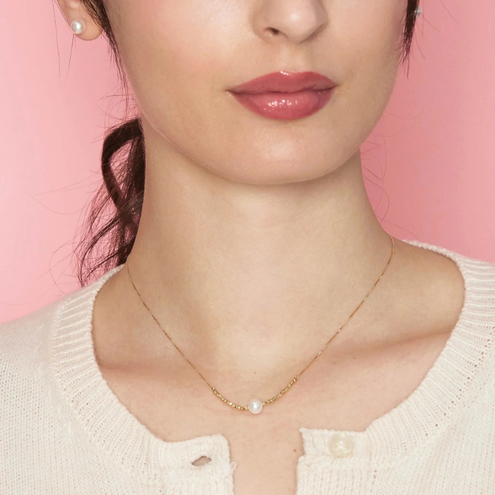 Girocollo | Oro e Perla