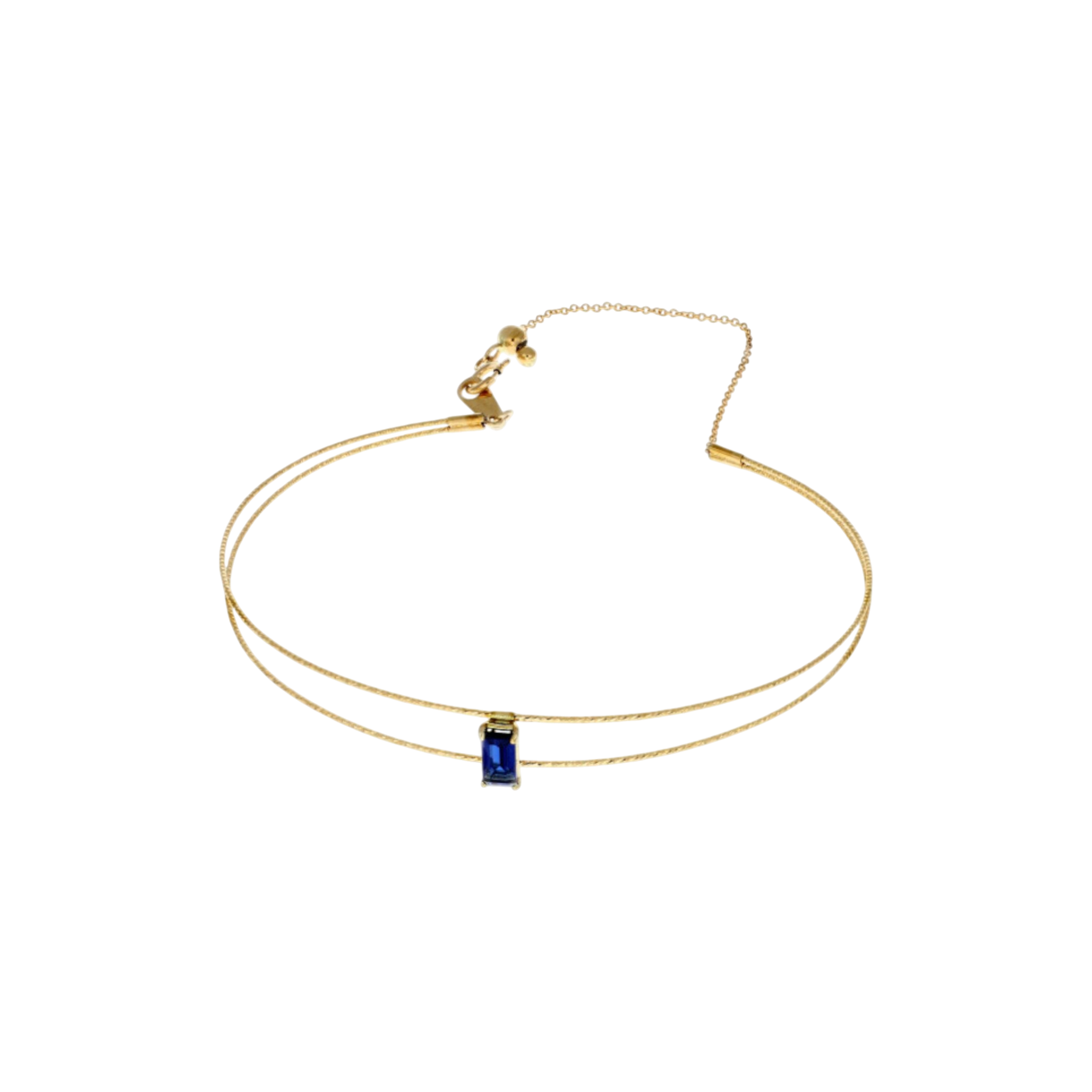 Bracciale MagicWire | Baguette Blu