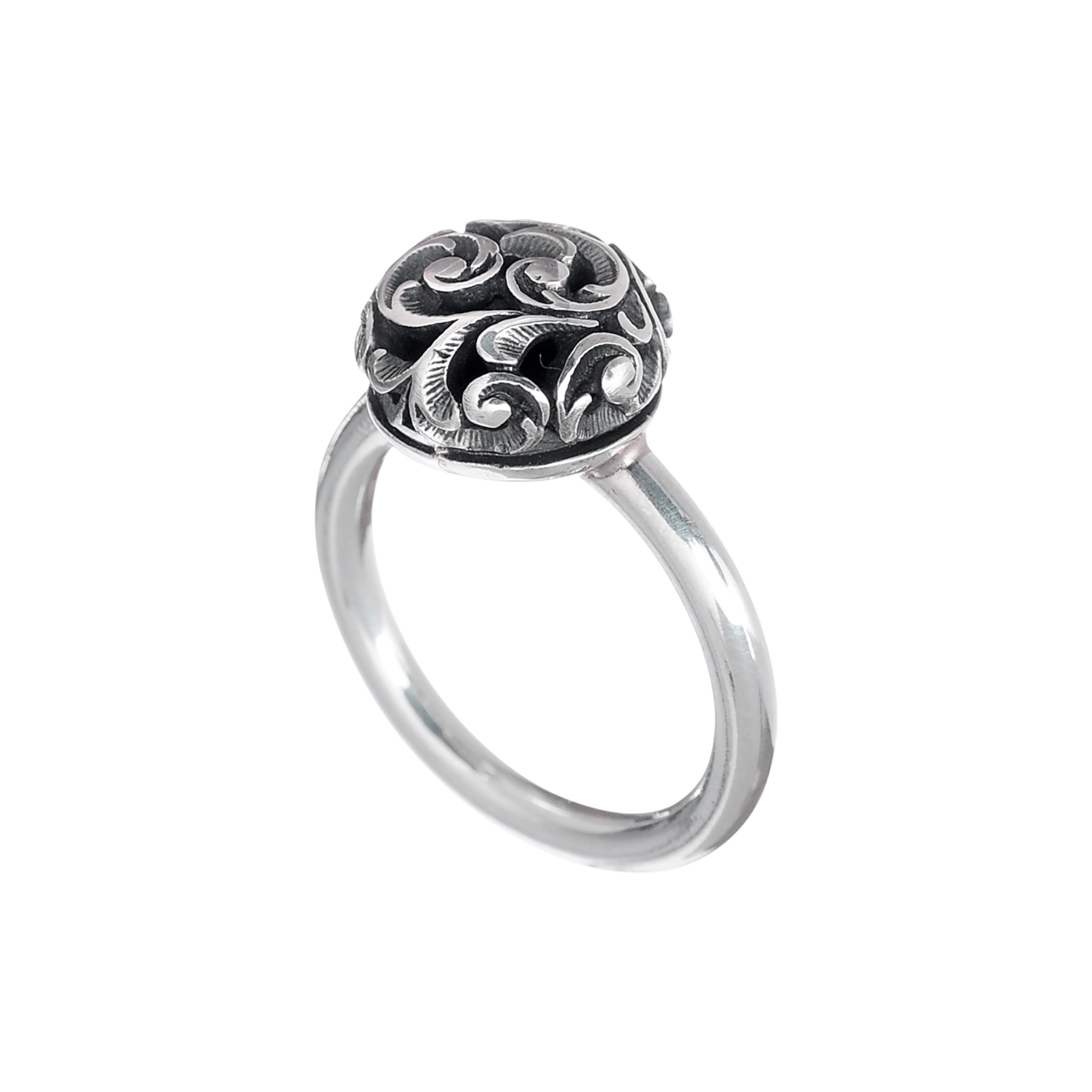 MARIA E LUISA JEWELS Bottone con argento misura 18