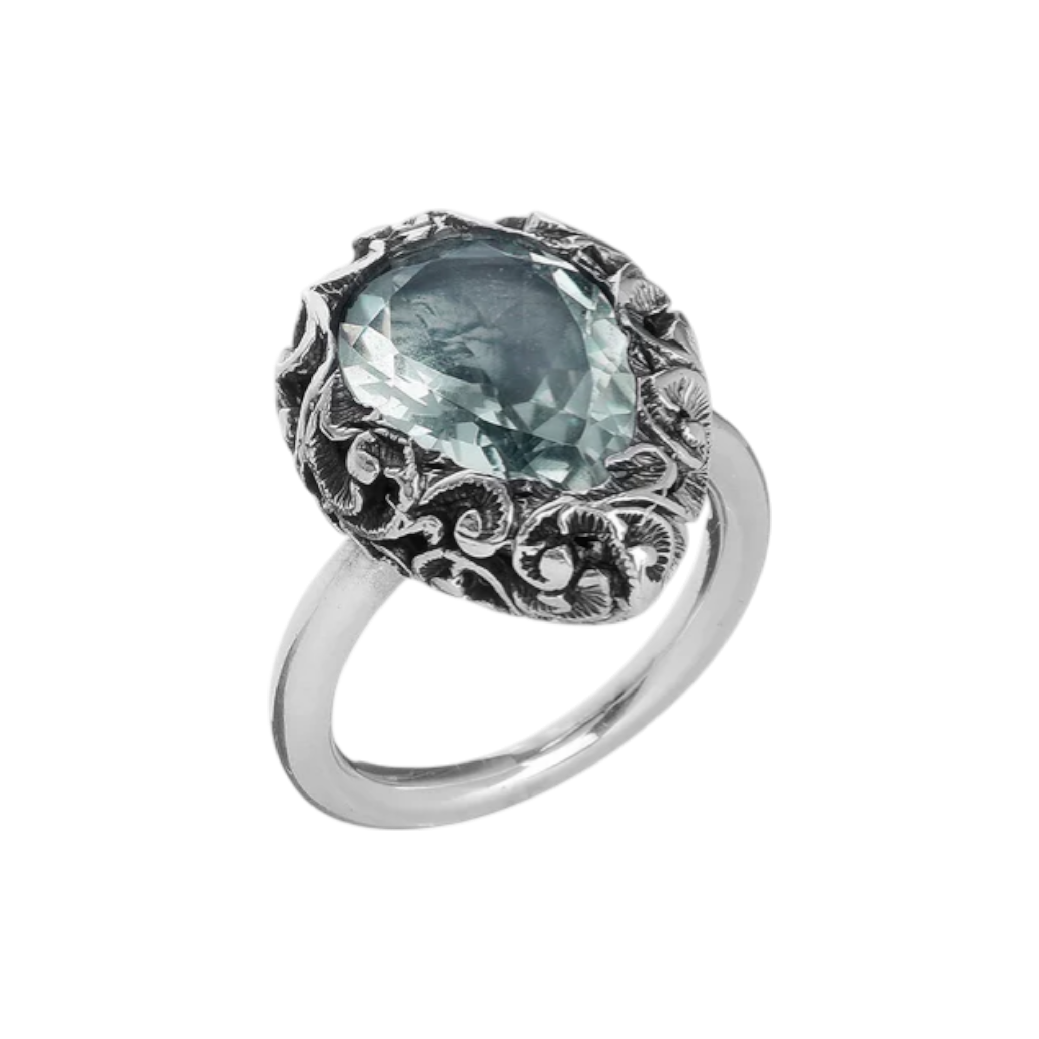 MARIA E LUISA JEWELS Anello Maria e Luisa Jewels | Solitario Drop con argento misura 14