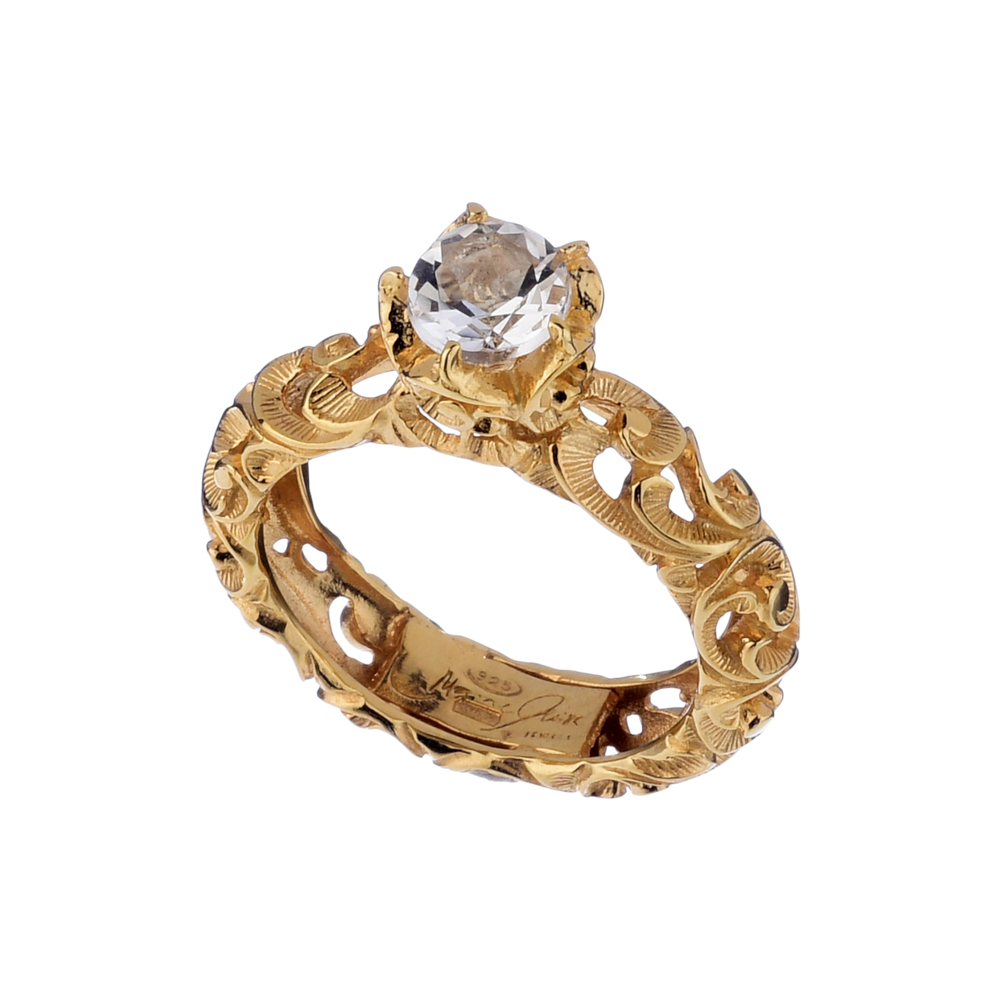 Anello Maria e Luisa Jewels | Solitario Intimate Dorato