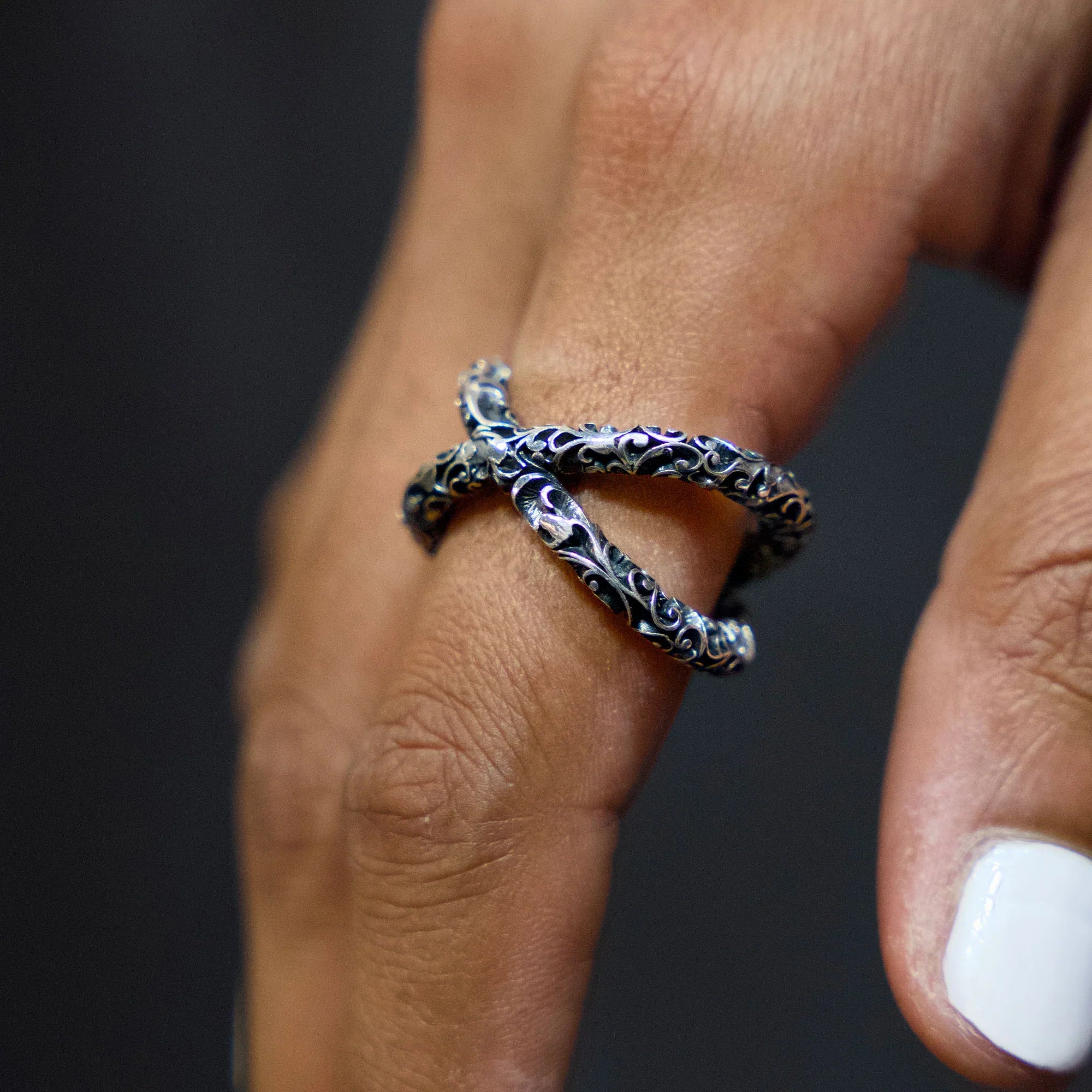 Anello Maria E Luisa Jewels | Fedi Sottili Intrecciate