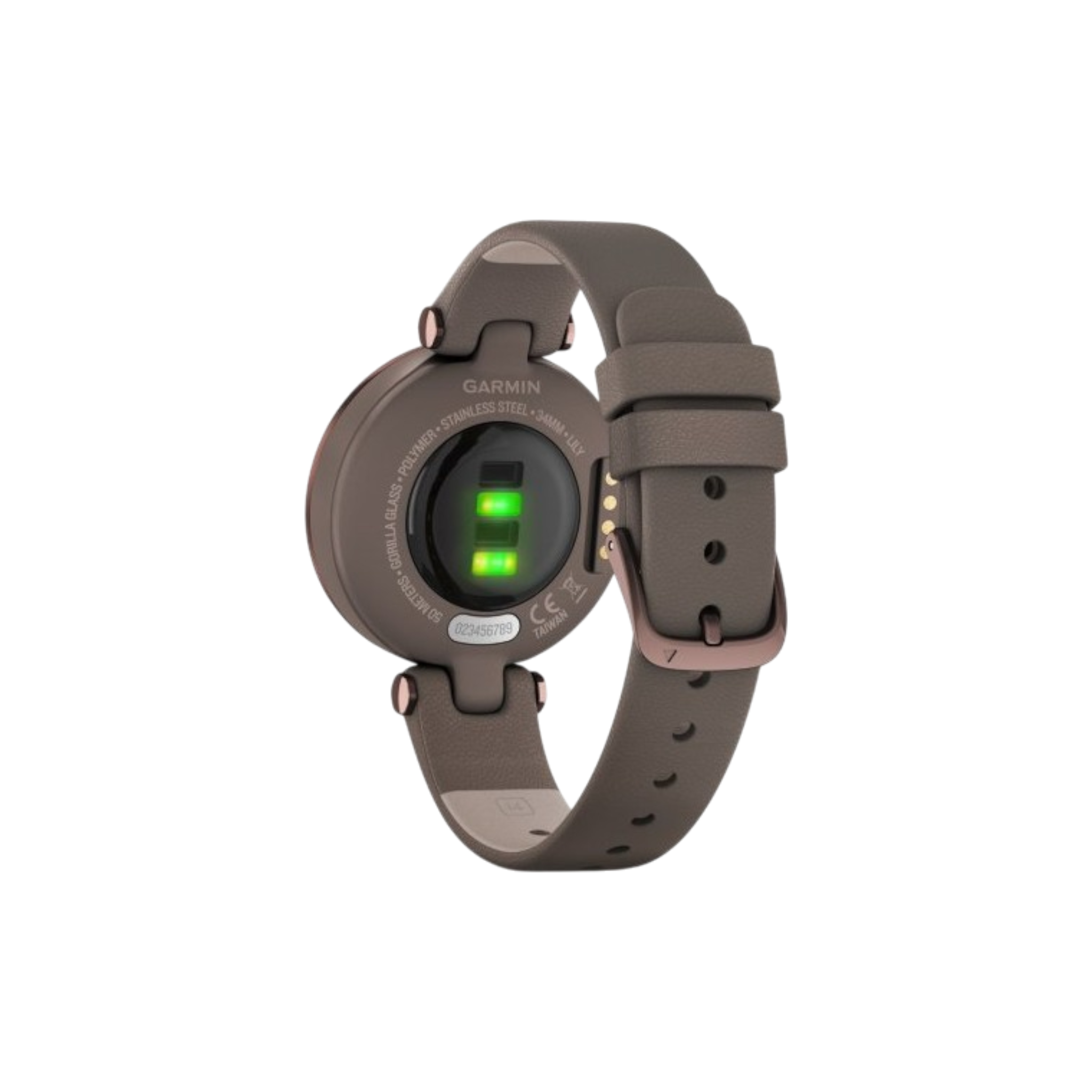 Smartwatch Garmin | Lily Dark Bronze e Cassa Paloma con Cinturino in Pelle