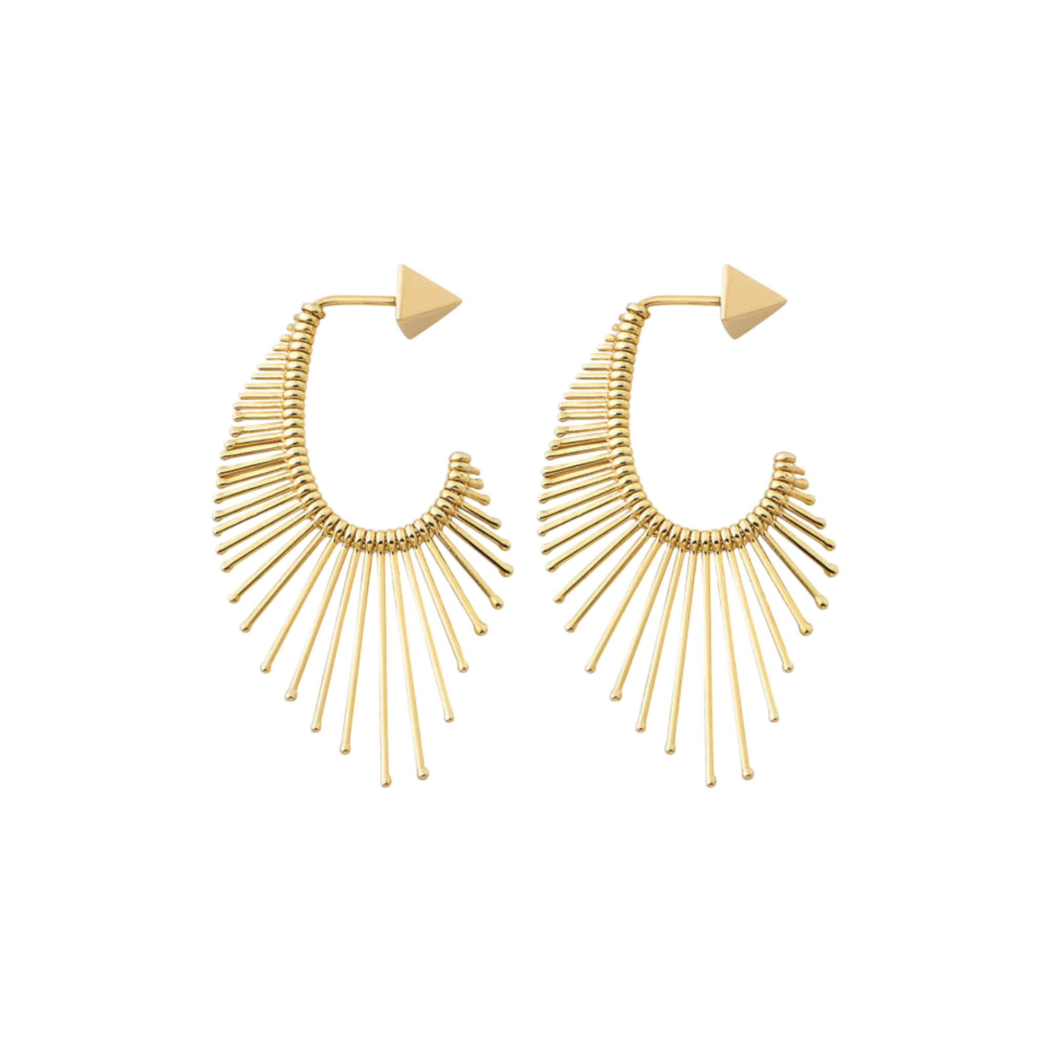 PERUFFO Slide Pendant Midi Earring con Oro 9kt
