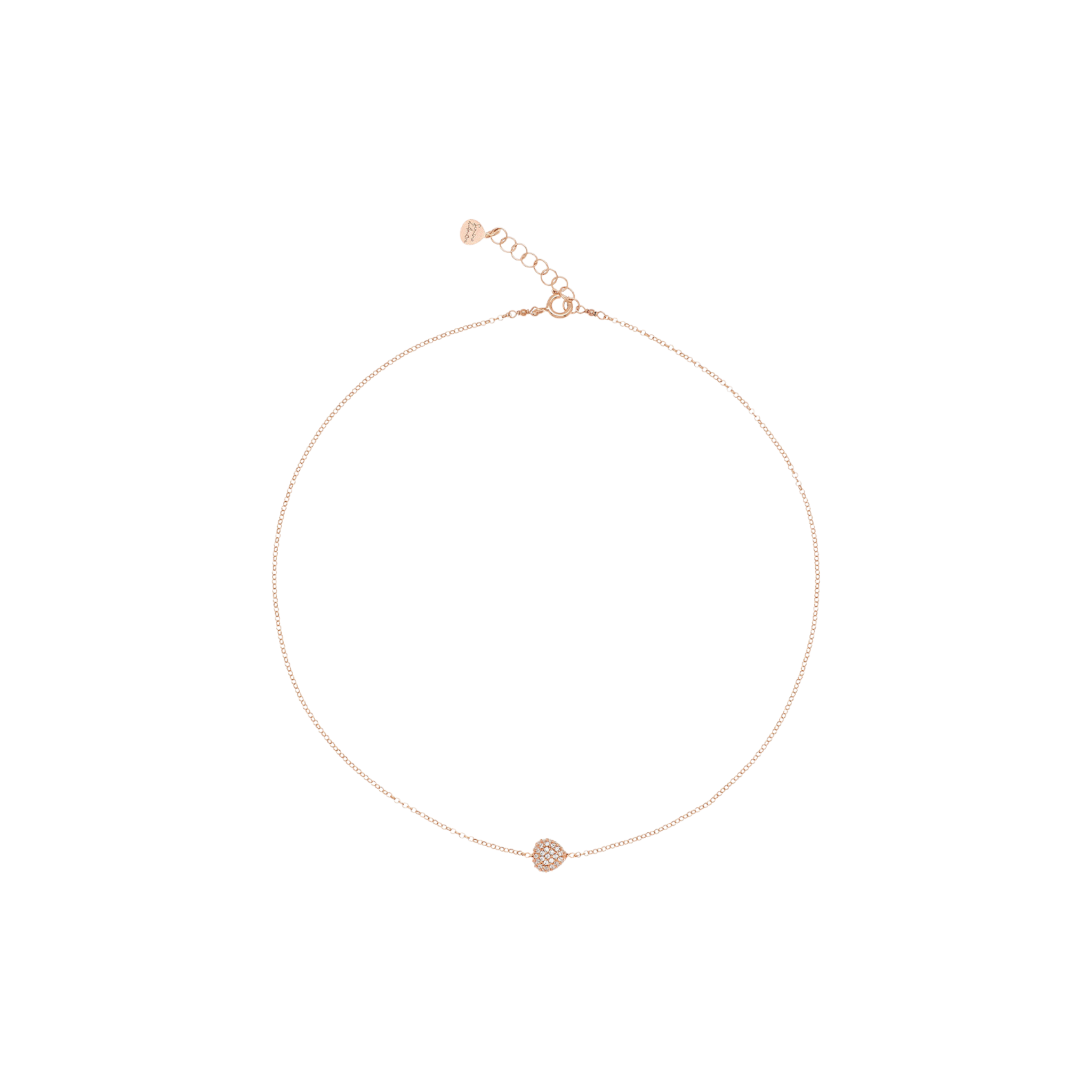 ROSSOPREZIOSO Semino D'Amore Sparkling Pavè con argento