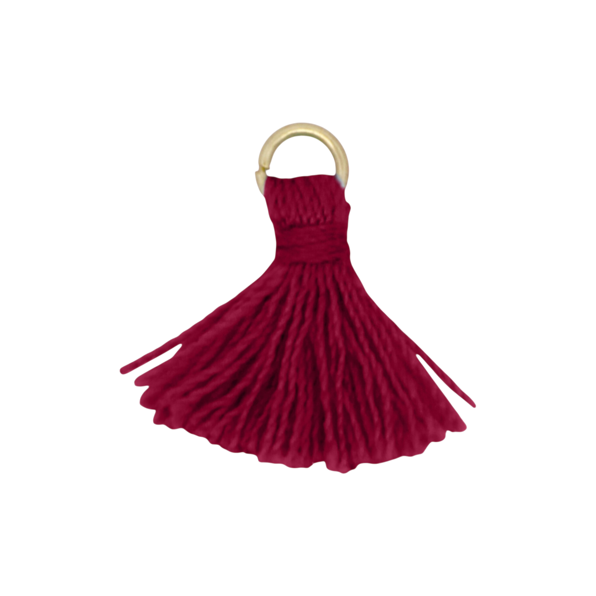 RUE DES MILLE Nappa Burgundy · Charm Bar