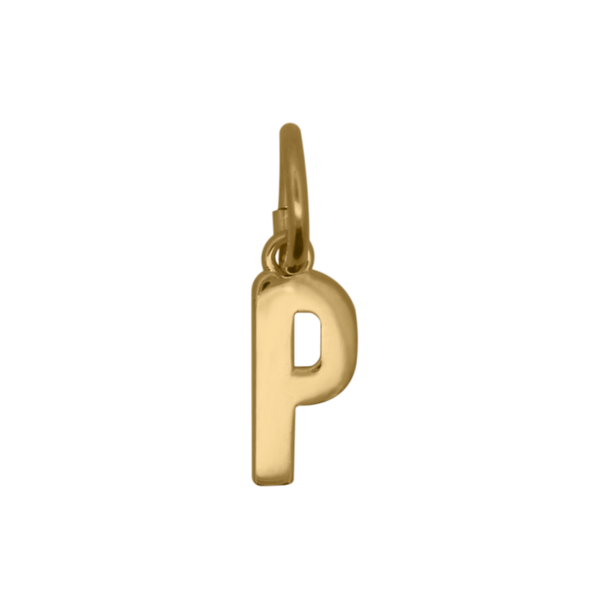 RUE DES MILLE Ciondolo Rue des Mille | Lettera P · Charm Bar con argento