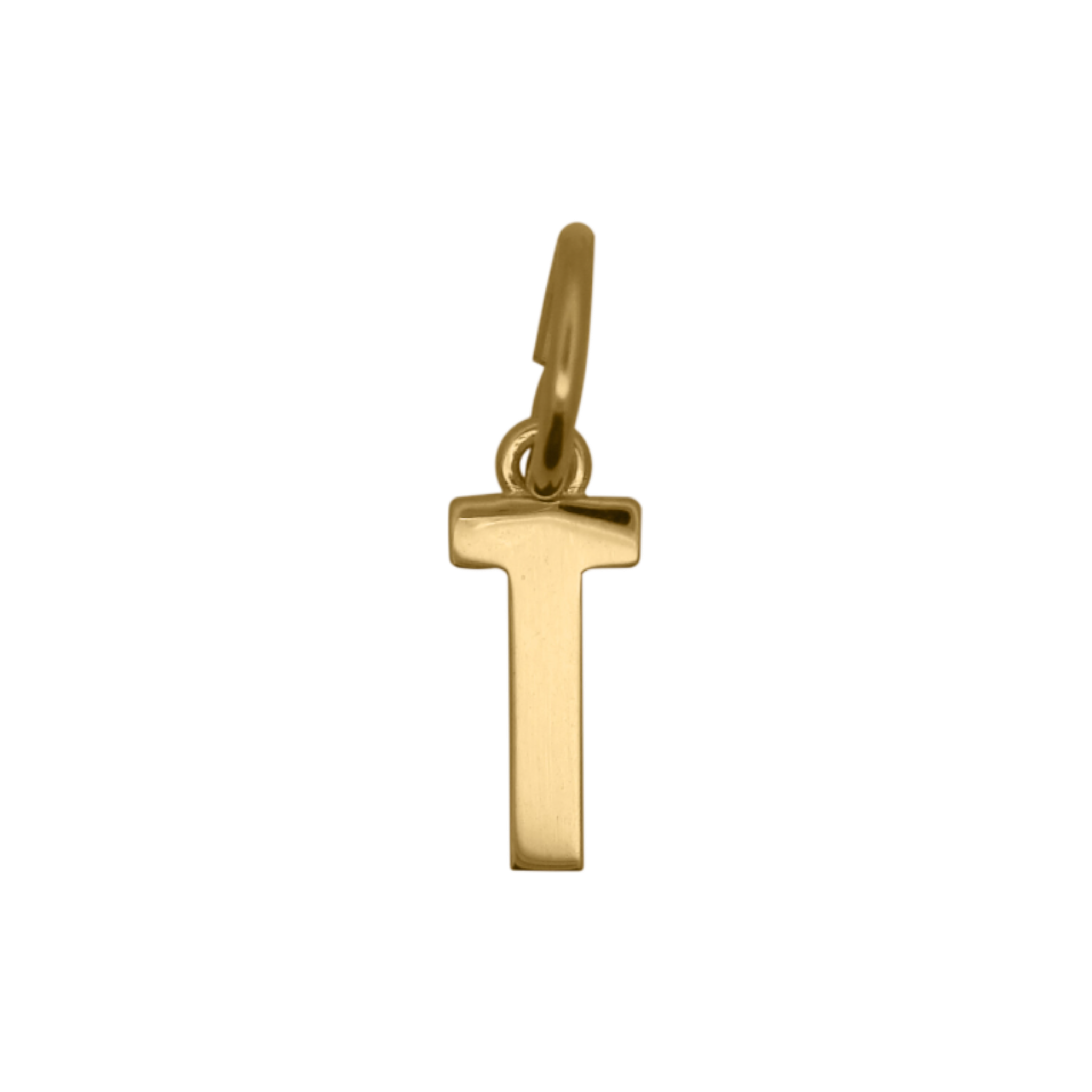 RUE DES MILLE Ciondolo Rue des Mille | Lettera T · Charm Bar con argento