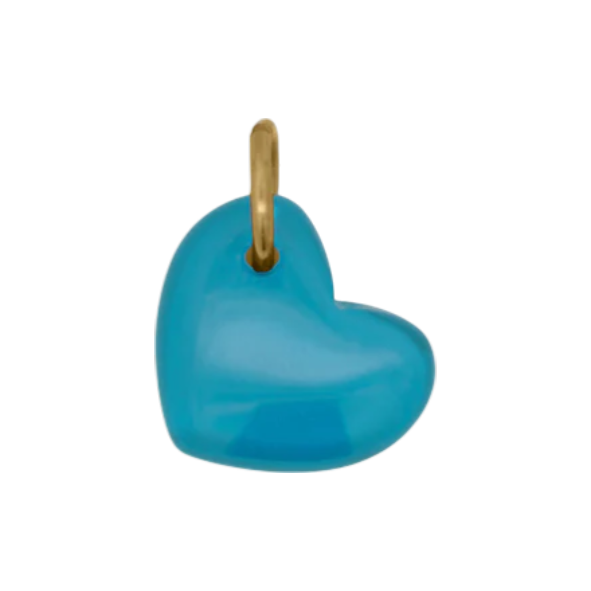 RUE DES MILLE Ciondolo Rue des Mille | Cuore Celeste · Charm Bar con lega