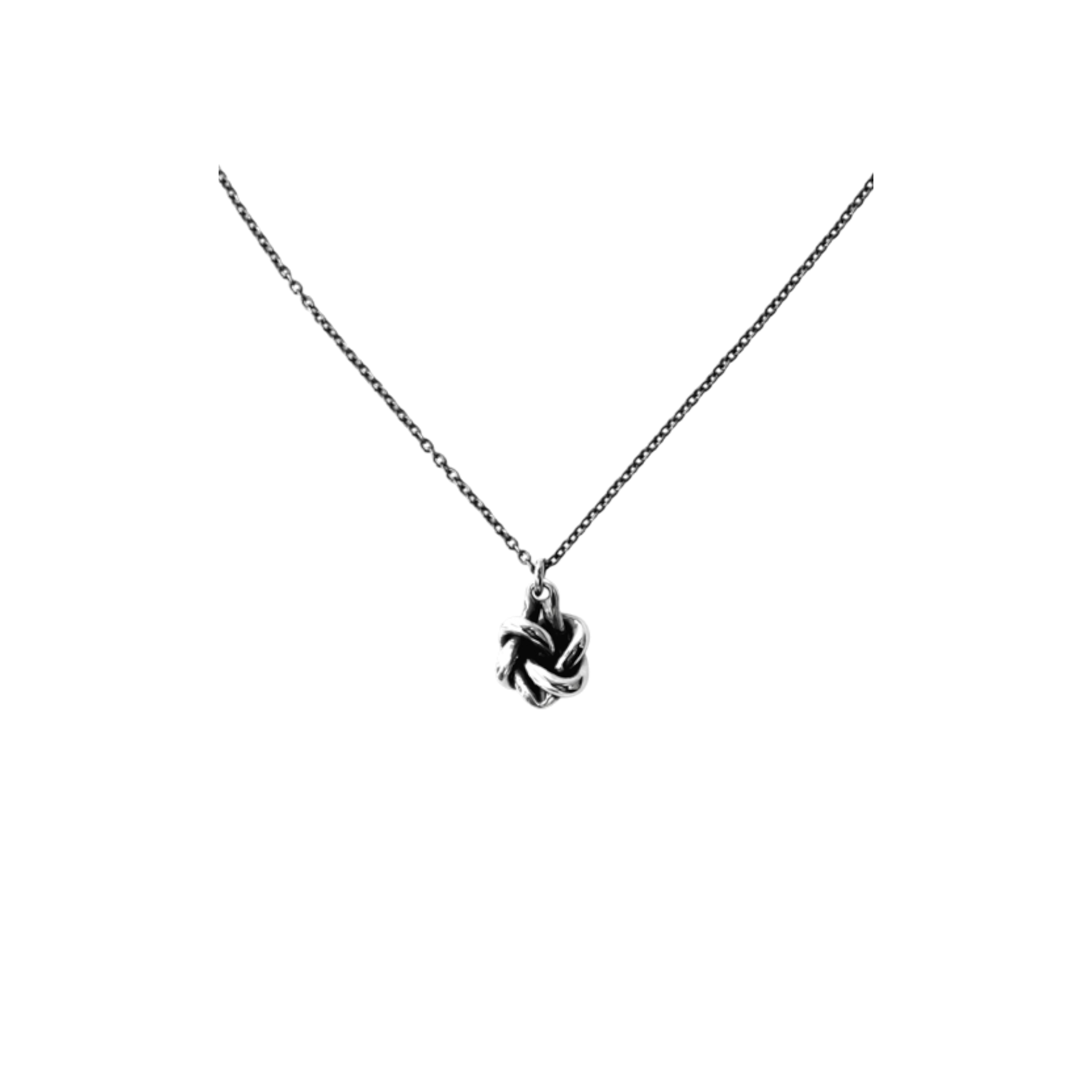 VALENTINO DI LEONARDO Collana Valentino Di Leonardo | Nodo Love con argento