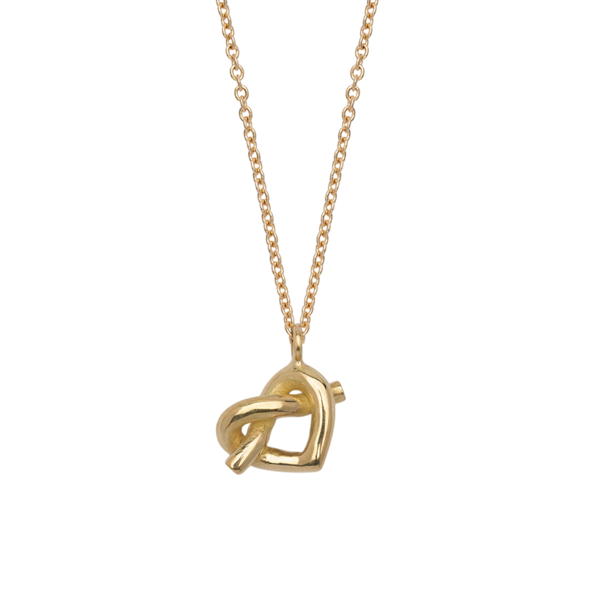 VALENTINO DI LEONARDO Collana Valentino Di Leonardo | Mini Heart 18K con oro