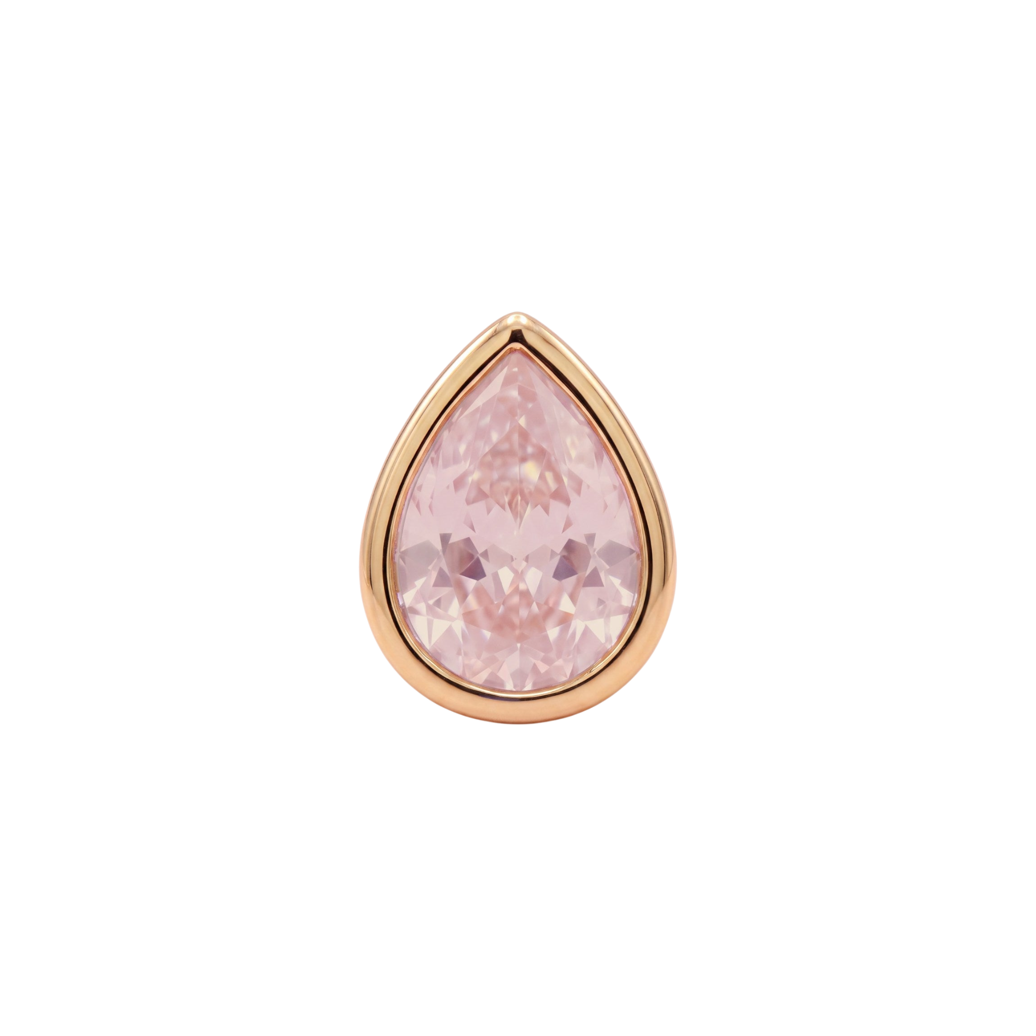 Orecchino Amabile | Drop Rosa