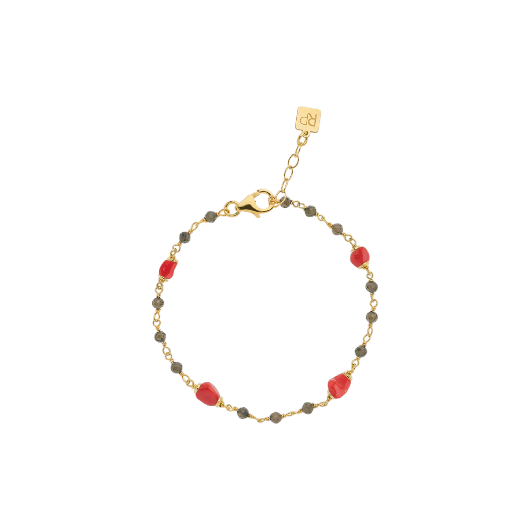 ROSSOPREZIOSO Bracciale Rosso Prezioso | Shine con argento
