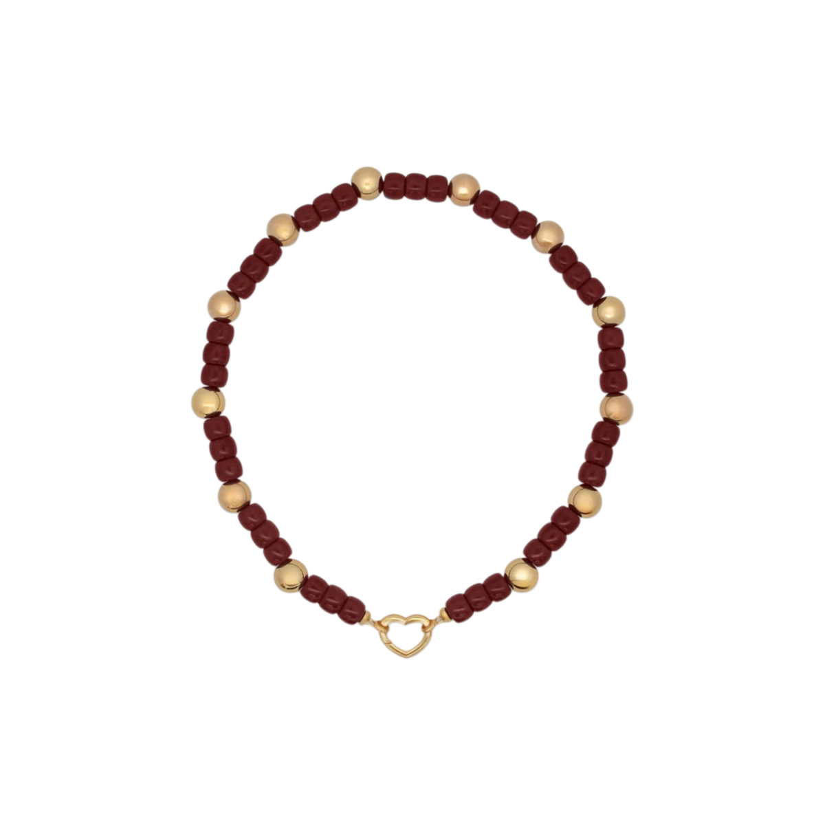 Collana Rue des Mille | Girocollo Base Boule con Cuore · Charm Bar