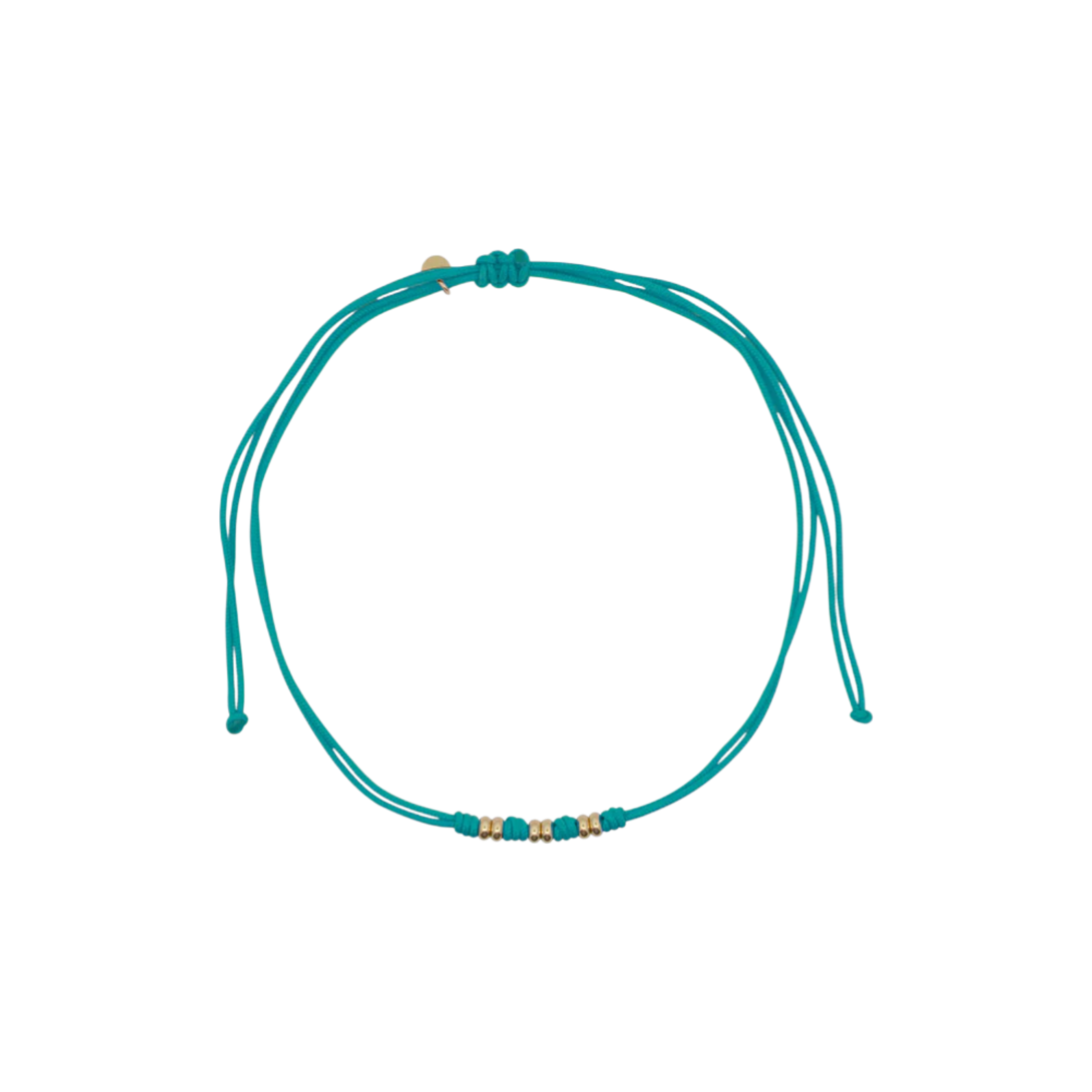 Collana Rue des Mille | Girocollo Soft Cord Rondelle · Charm Bar