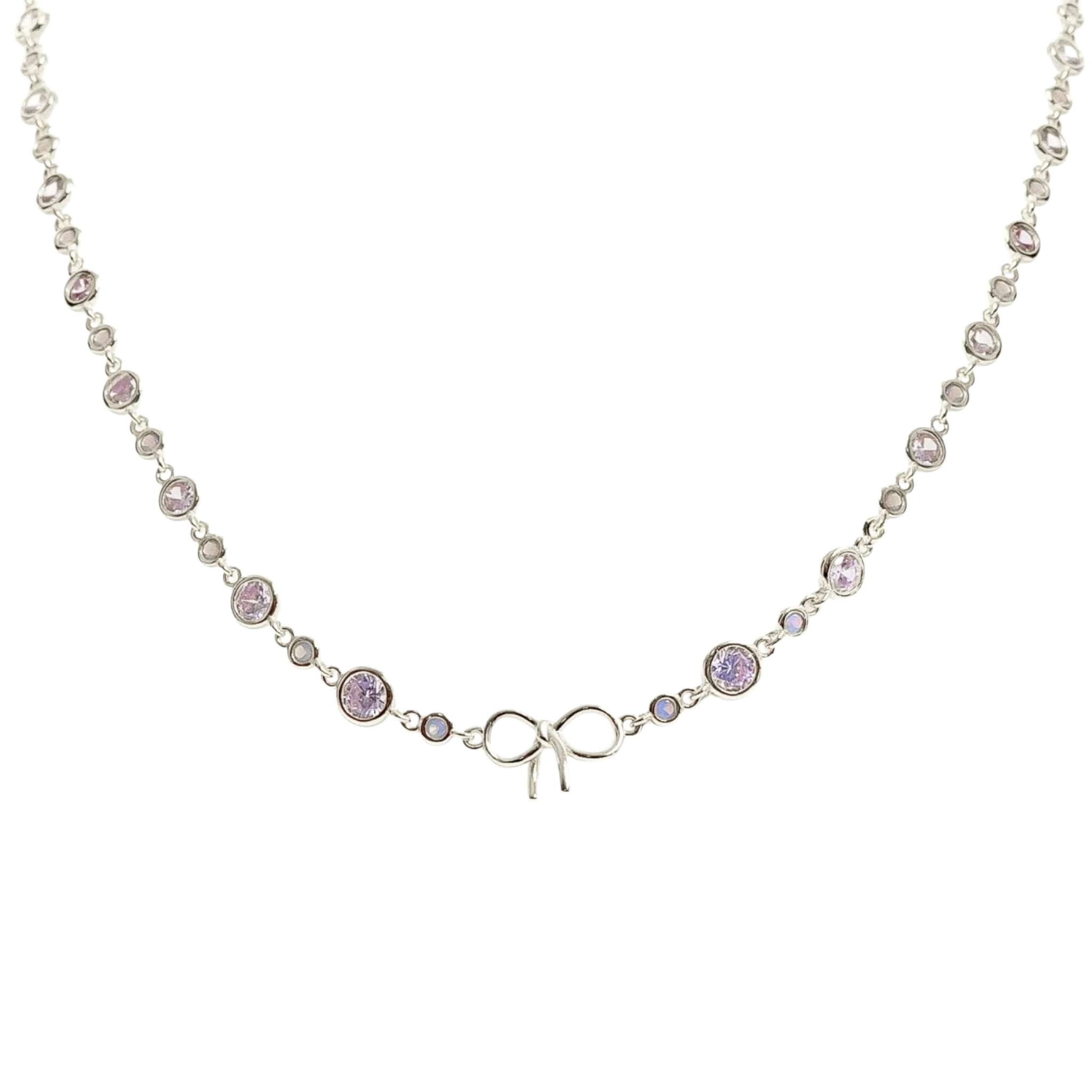 AMABILE Collana Amabile | Choker Mirabelle in Placcato Argento