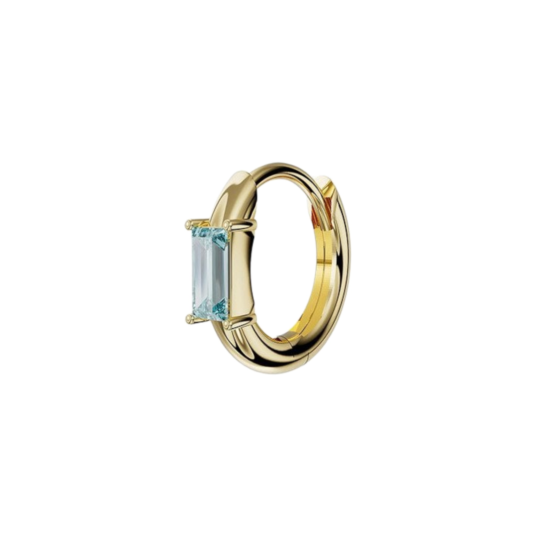 Orecchino Amabile | Hoop Luce Baguette