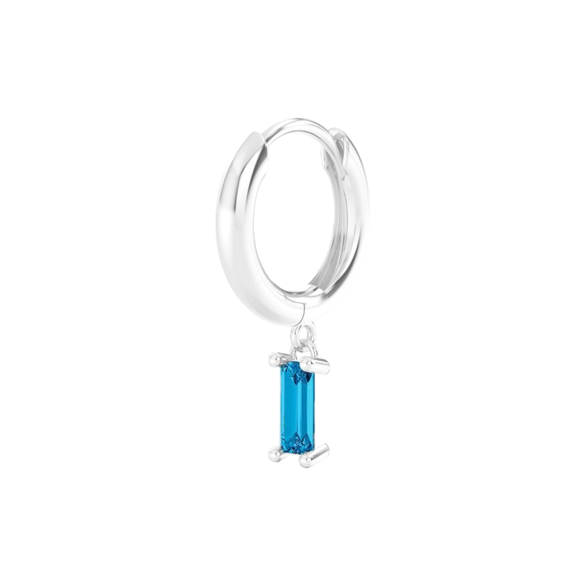 Orecchino Amabile | Hoop Baguette