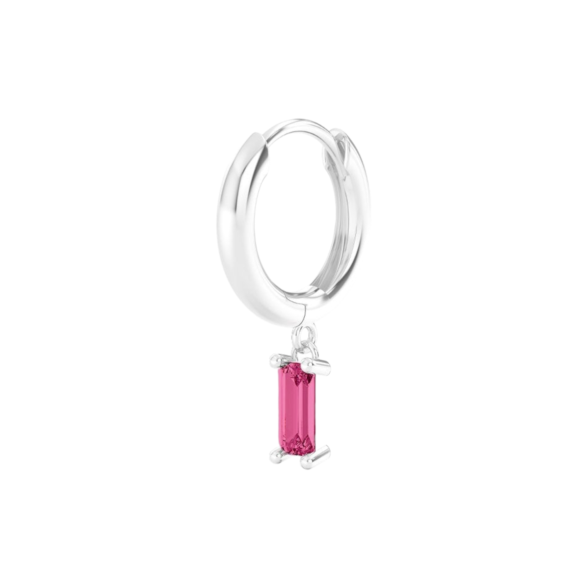 Orecchino Amabile | Hoop Baguette