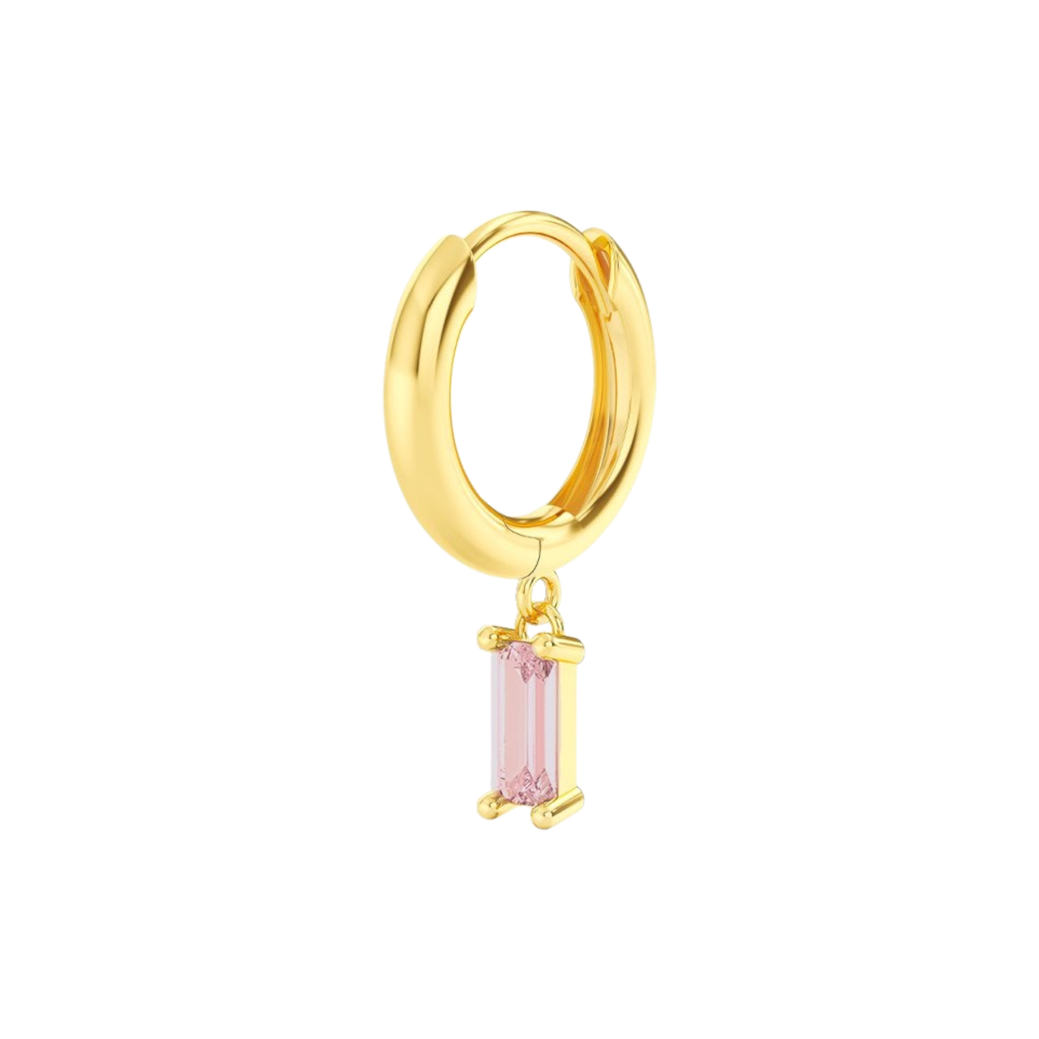 Orecchino Amabile | Hoop Baguette