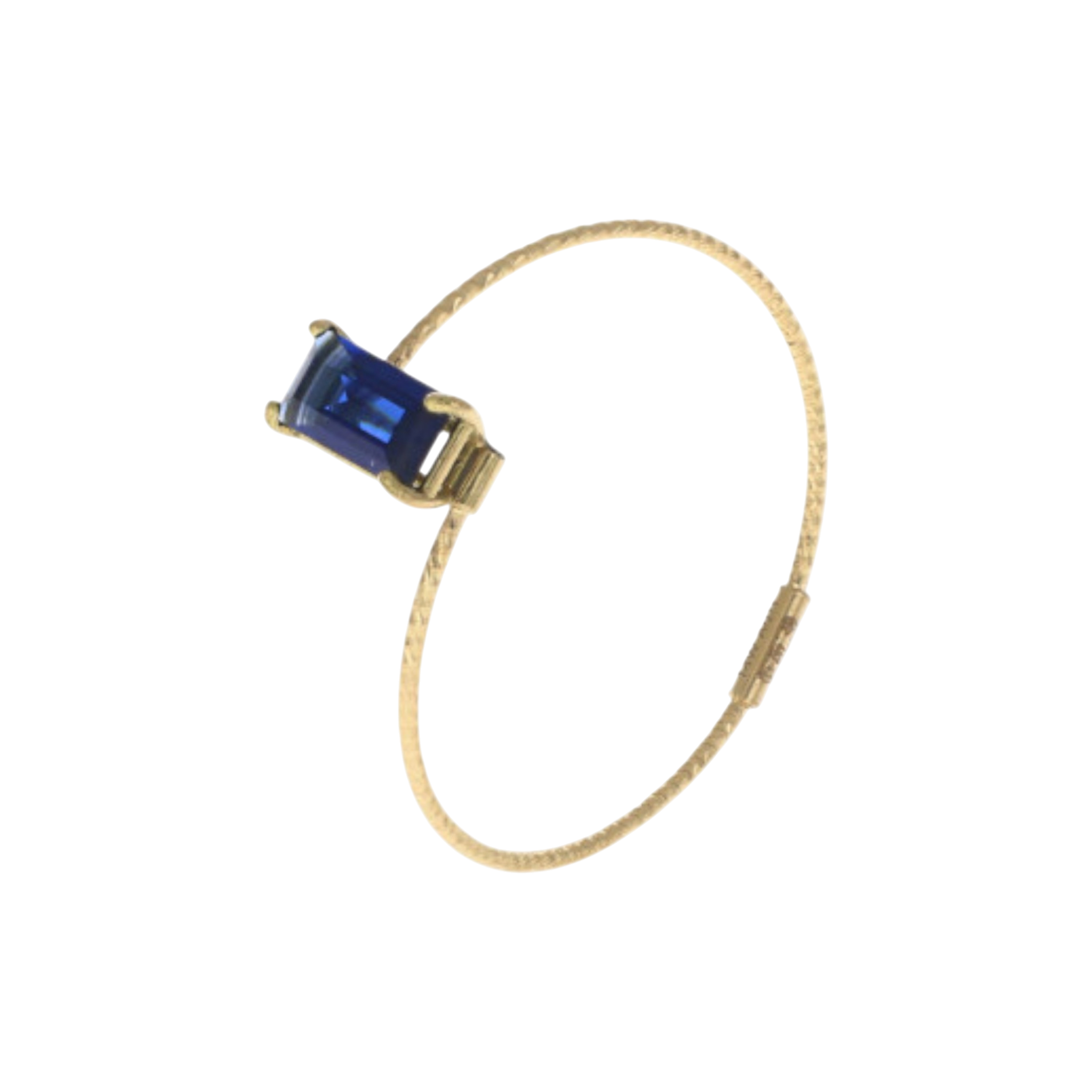 Anello MagicWire | Baguette Blu