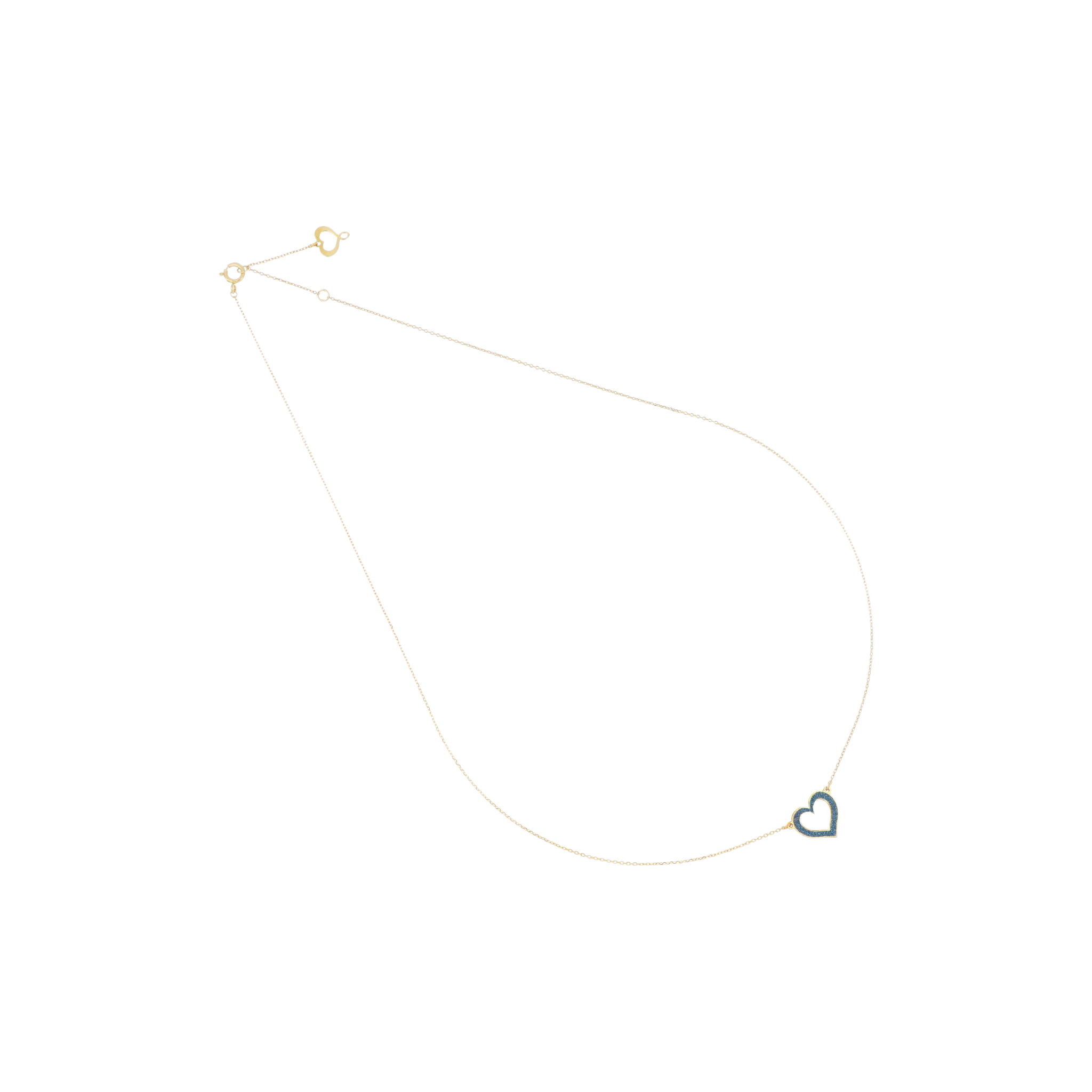 MAMAN ET SOPHIE Cuore Centrale con oro