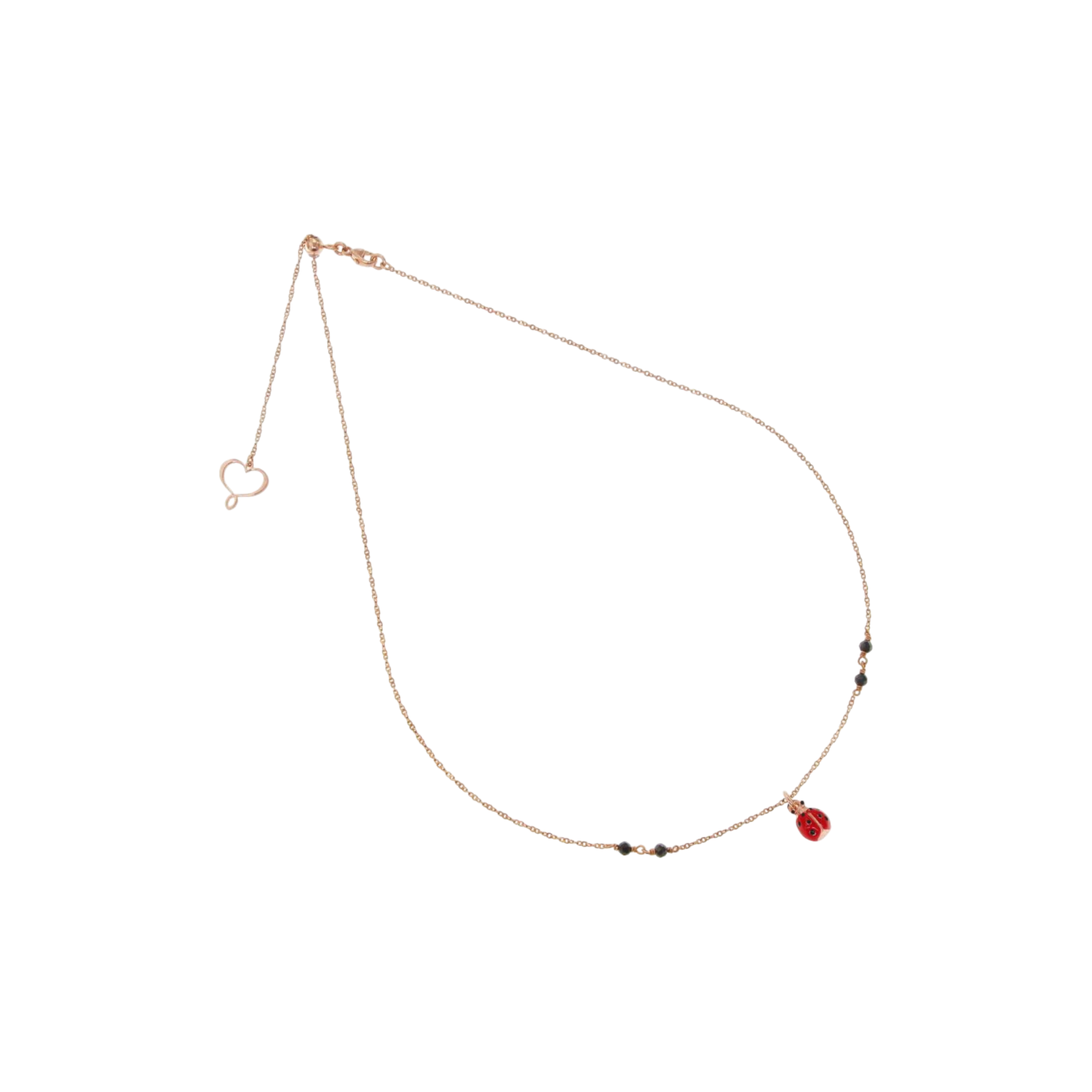 MAMAN ET SOPHIE Collana Maman Et Sophie | Girocollo Coccinella E Spinelli con argento