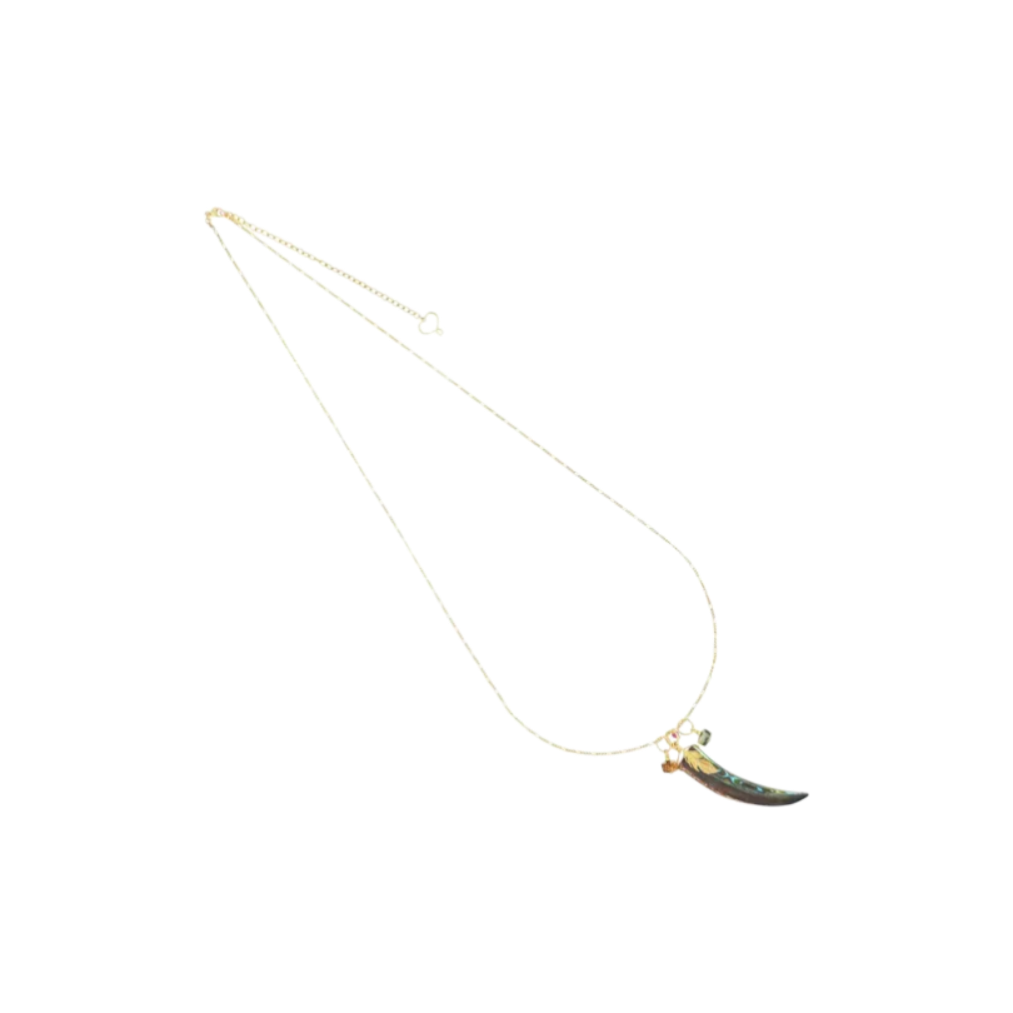 MAMAN ET SOPHIE Collana Maman Et Sophie | Talismani Corno Madreperla con argento