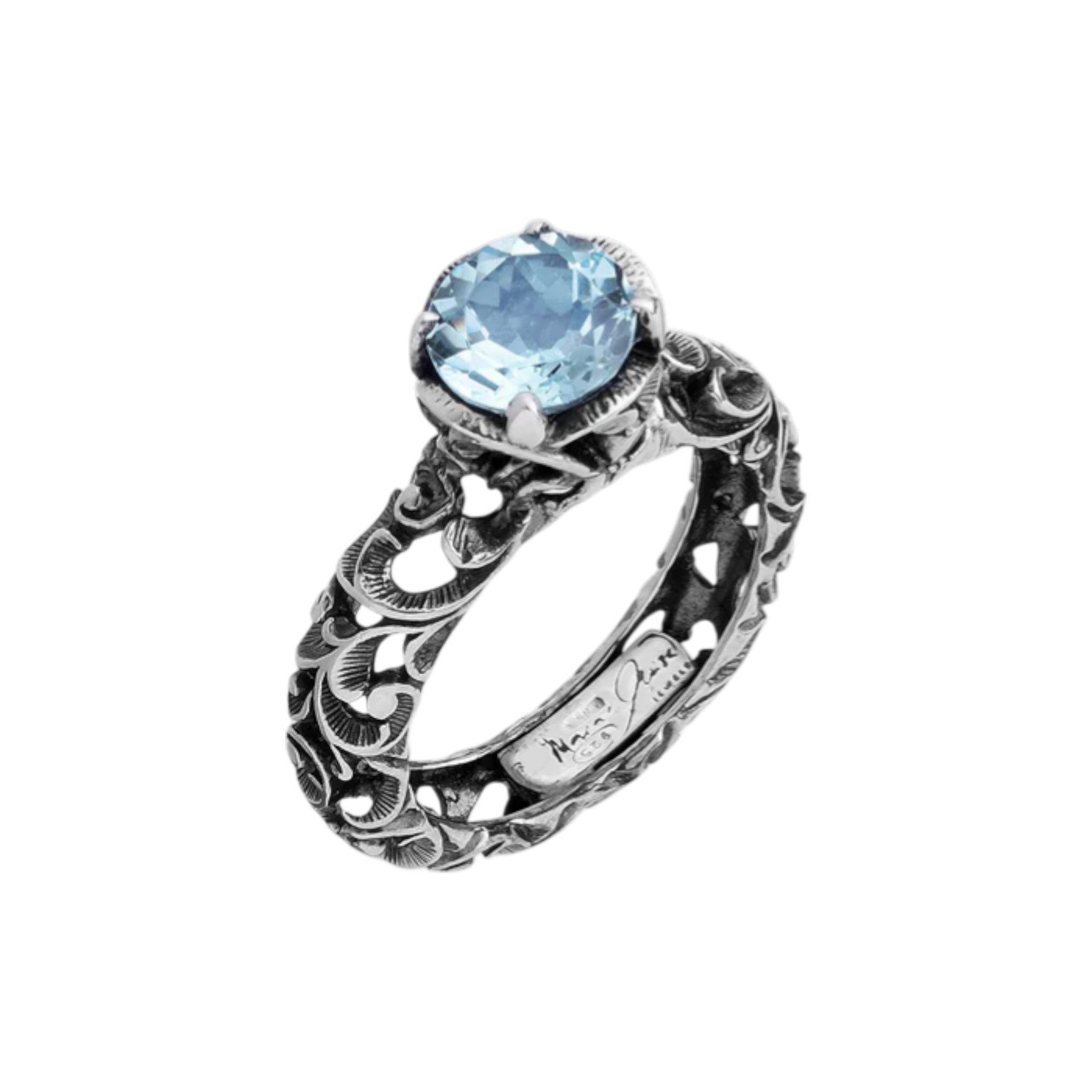MARIA E LUISA JEWELS Anello Maria e Luisa Jewels | Solitario Classic con argento misura 14