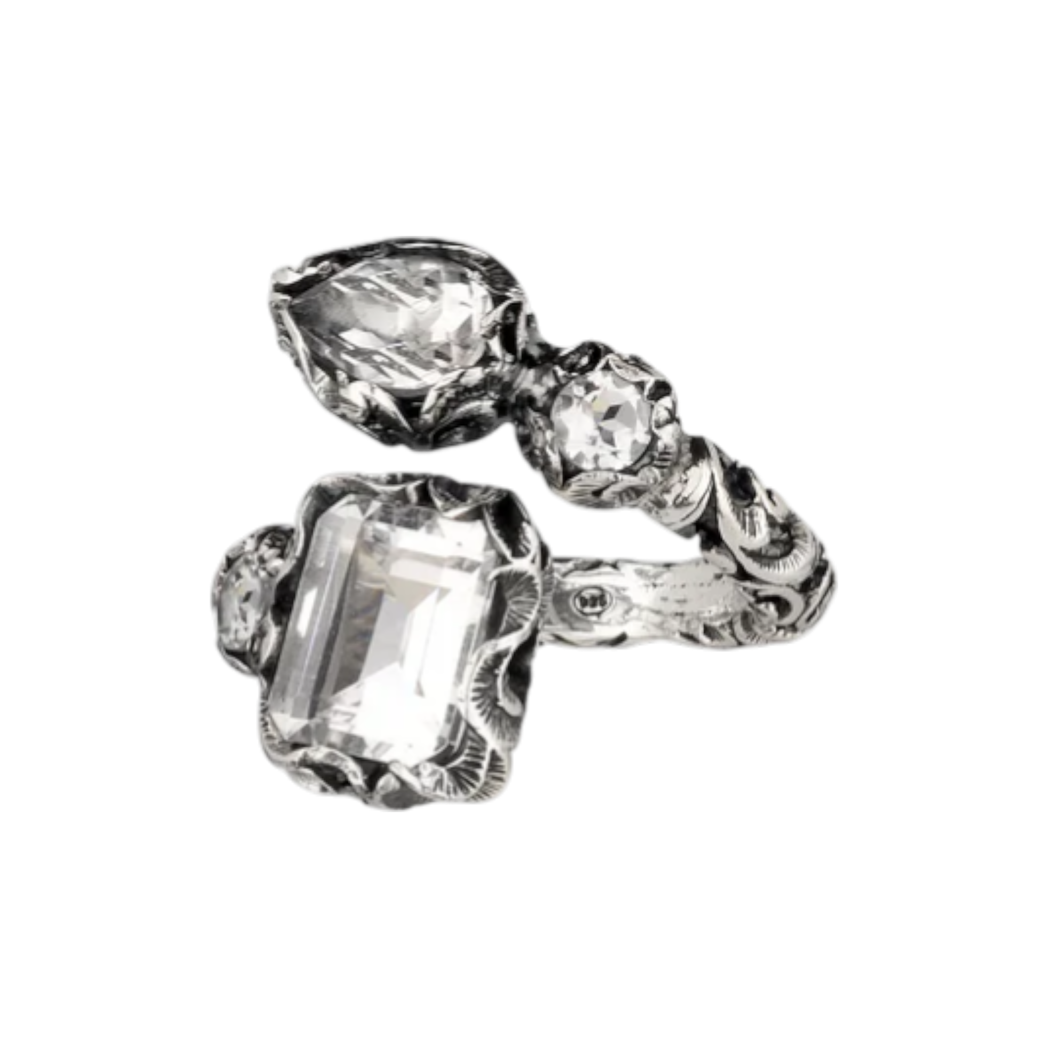 MARIA E LUISA JEWELS Anello Maria e Luisa Jewels | Trio Spiral con argento misura 13