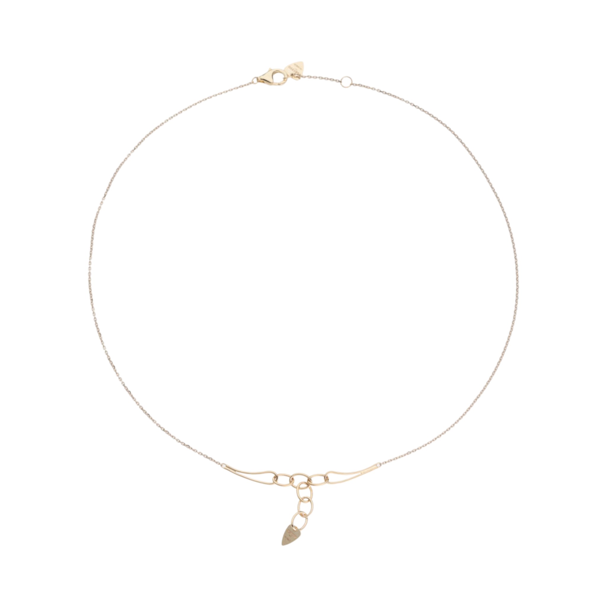 PERUFFO  Loop Necklace con Oro 9kt