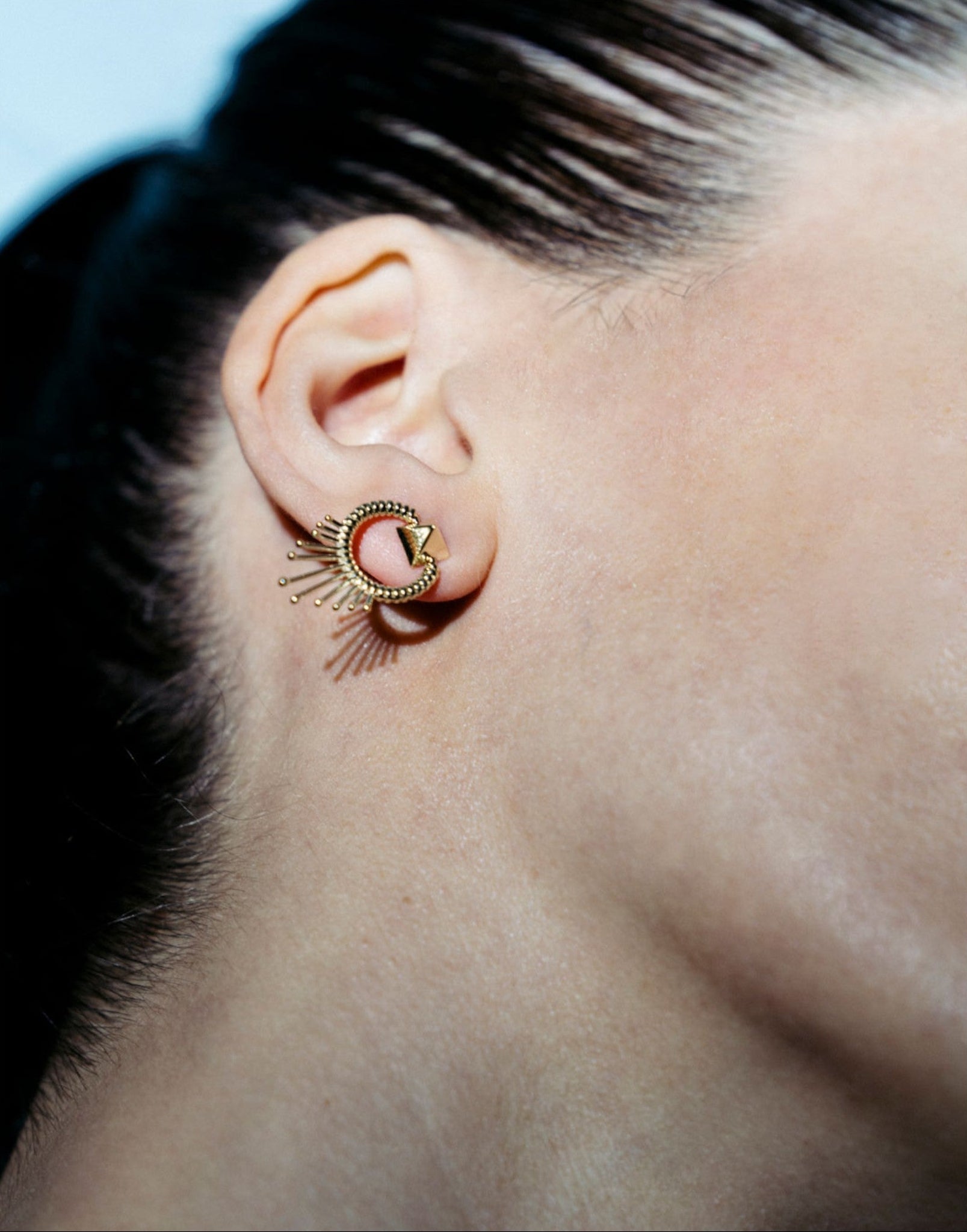 Orecchino Peruffo | Slide Mini Shield Earring