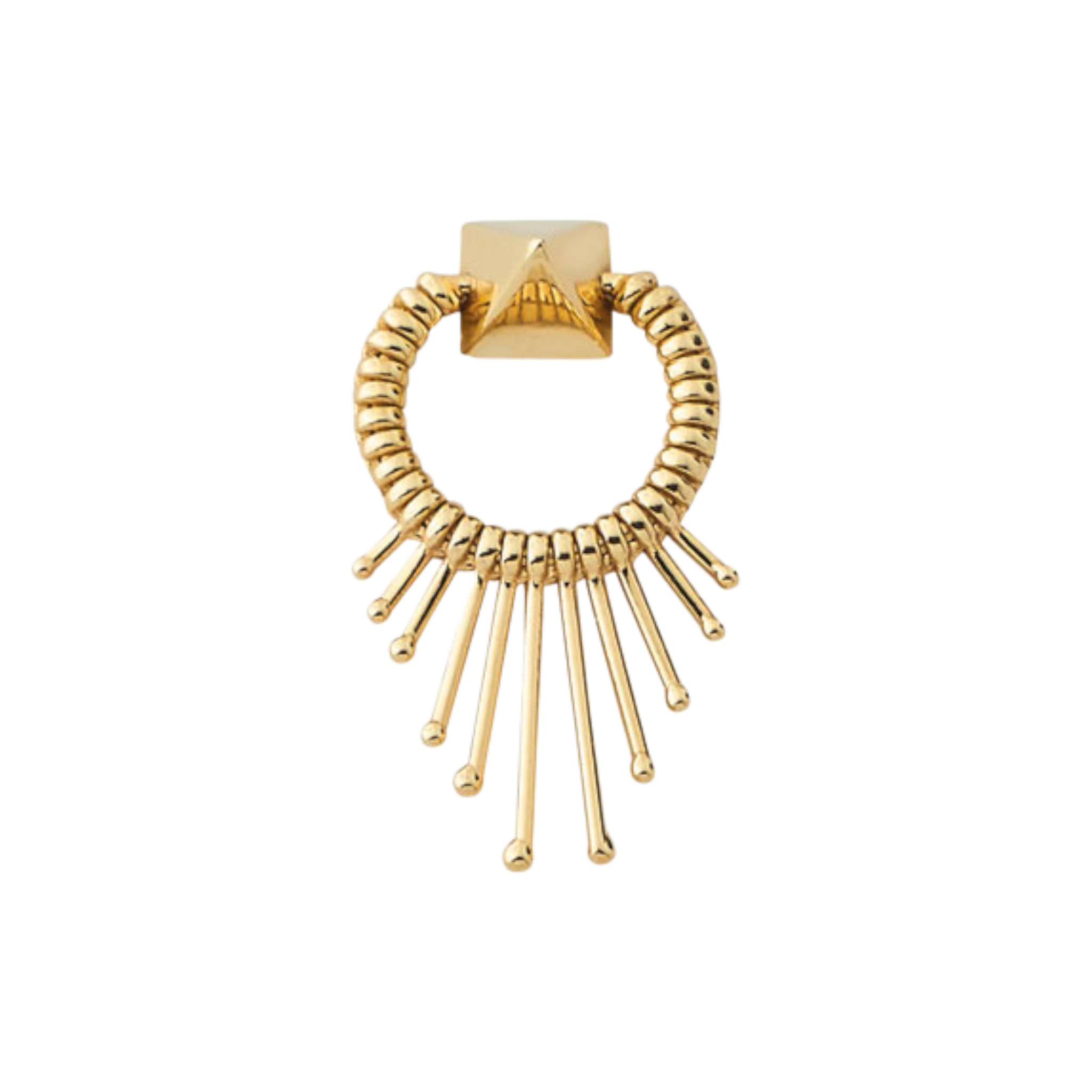 PERUFFO  Slide Mini Shield Earring con Oro 9kt