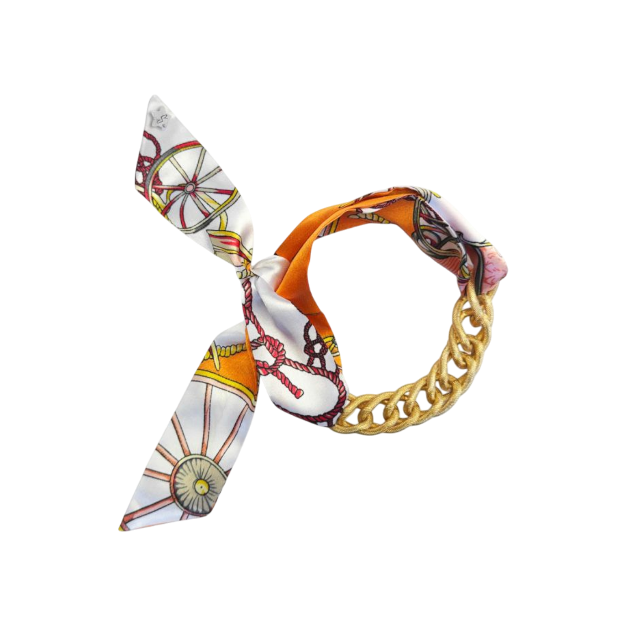 REBECCA Foulard e Catena 02 con lega leggera