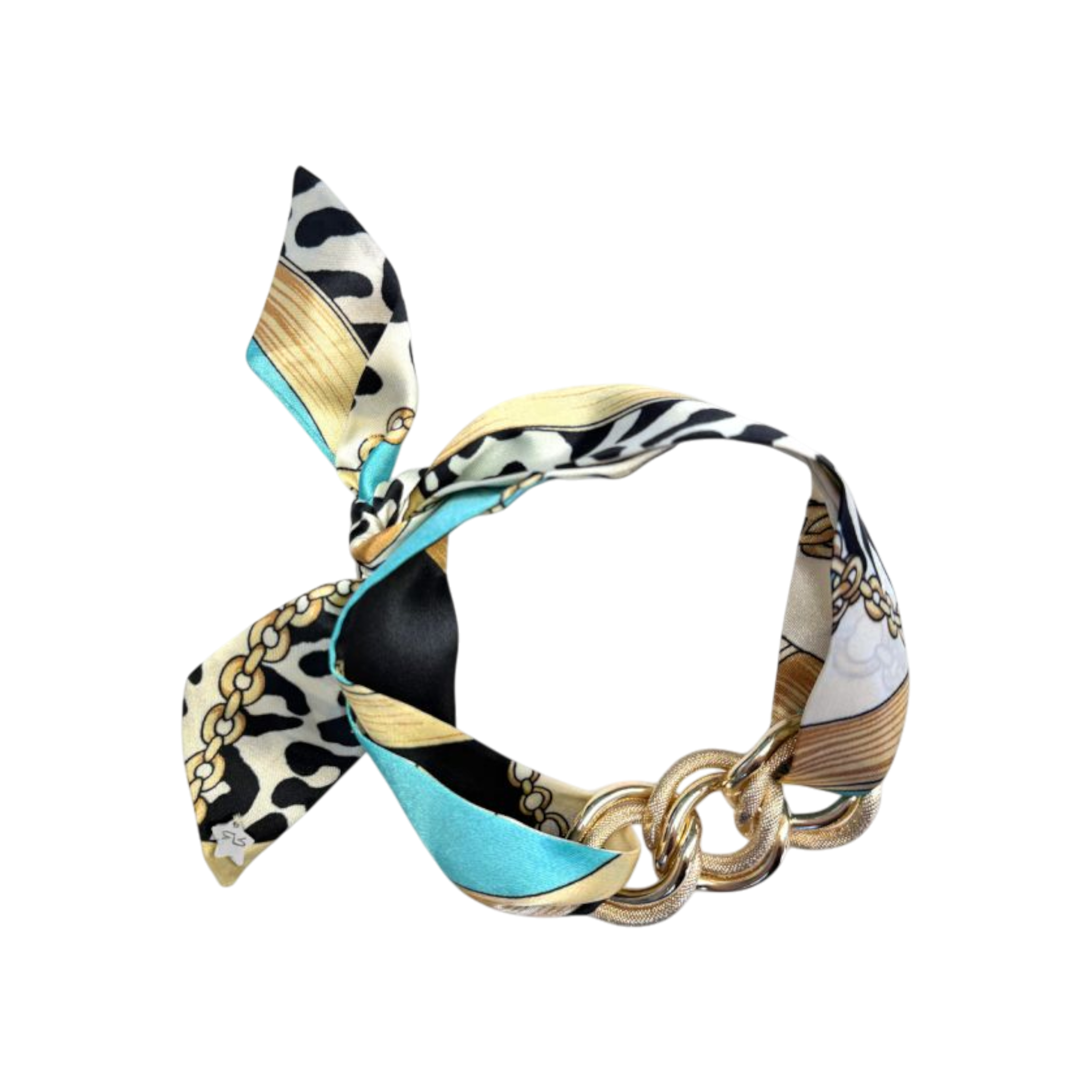 REBECCA Foulard e Catena 04 con lega leggera