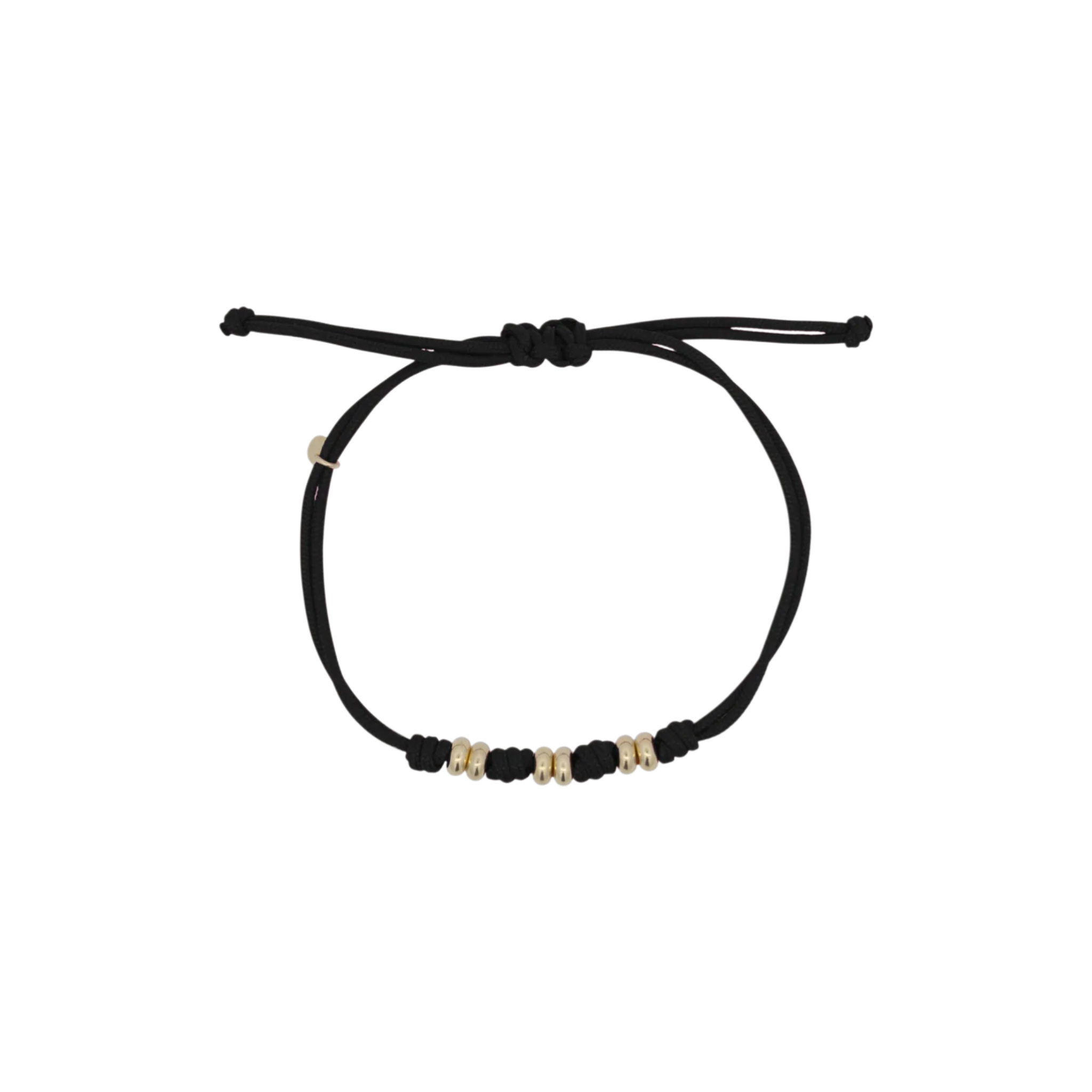 Bracciale Rue des Mille | Soft Cord Rondelle · Charm Bar