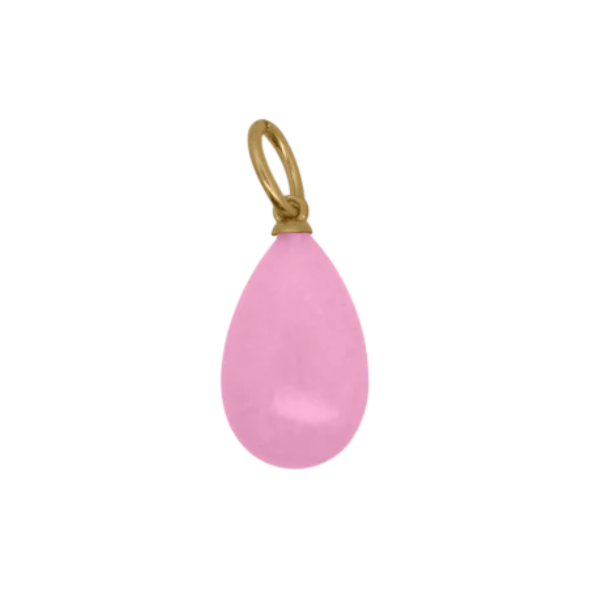 RUE DES MILLE Ciondolo Rue des Mille | Charm Goccia Giada Pink · Charm Bar