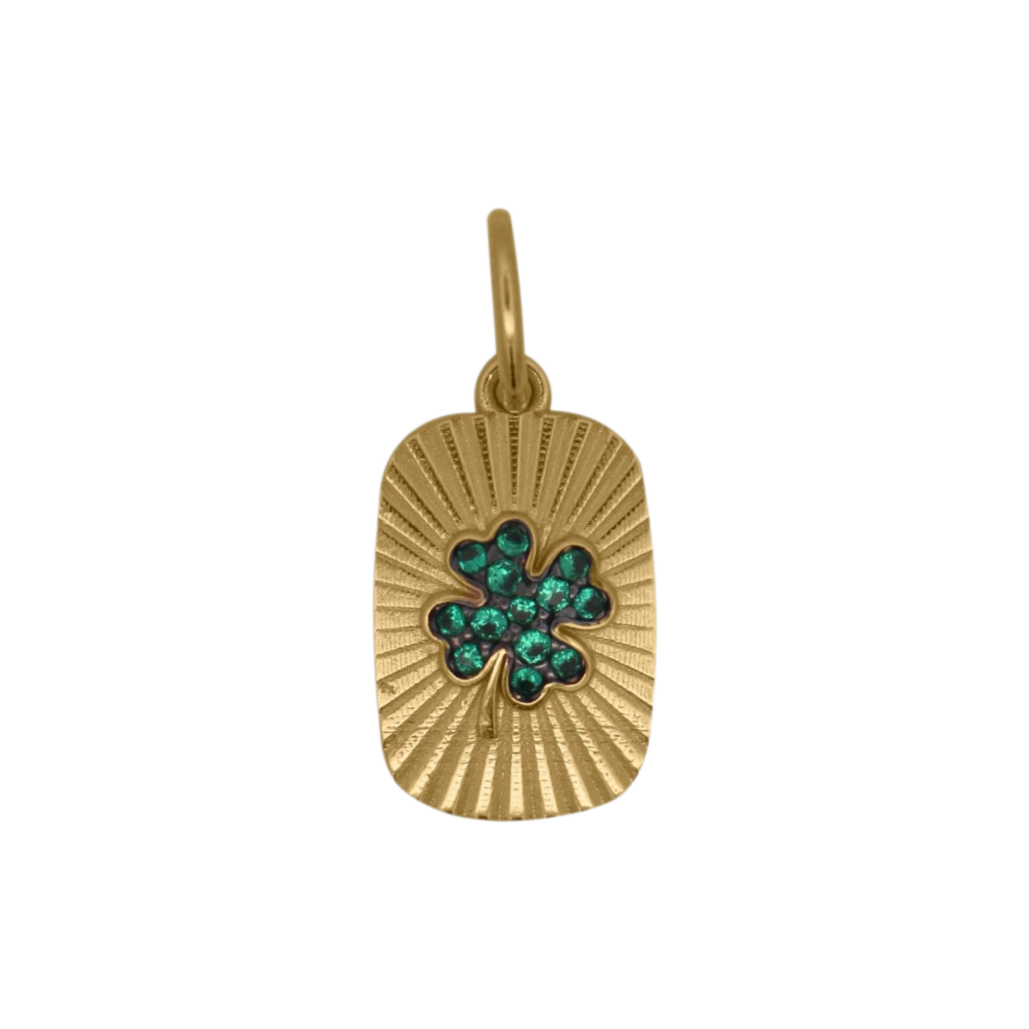 RUE DES MILLE Ciondolo Rue des Mille | Medaglia Edge Quadrifoglio · Charm Bar